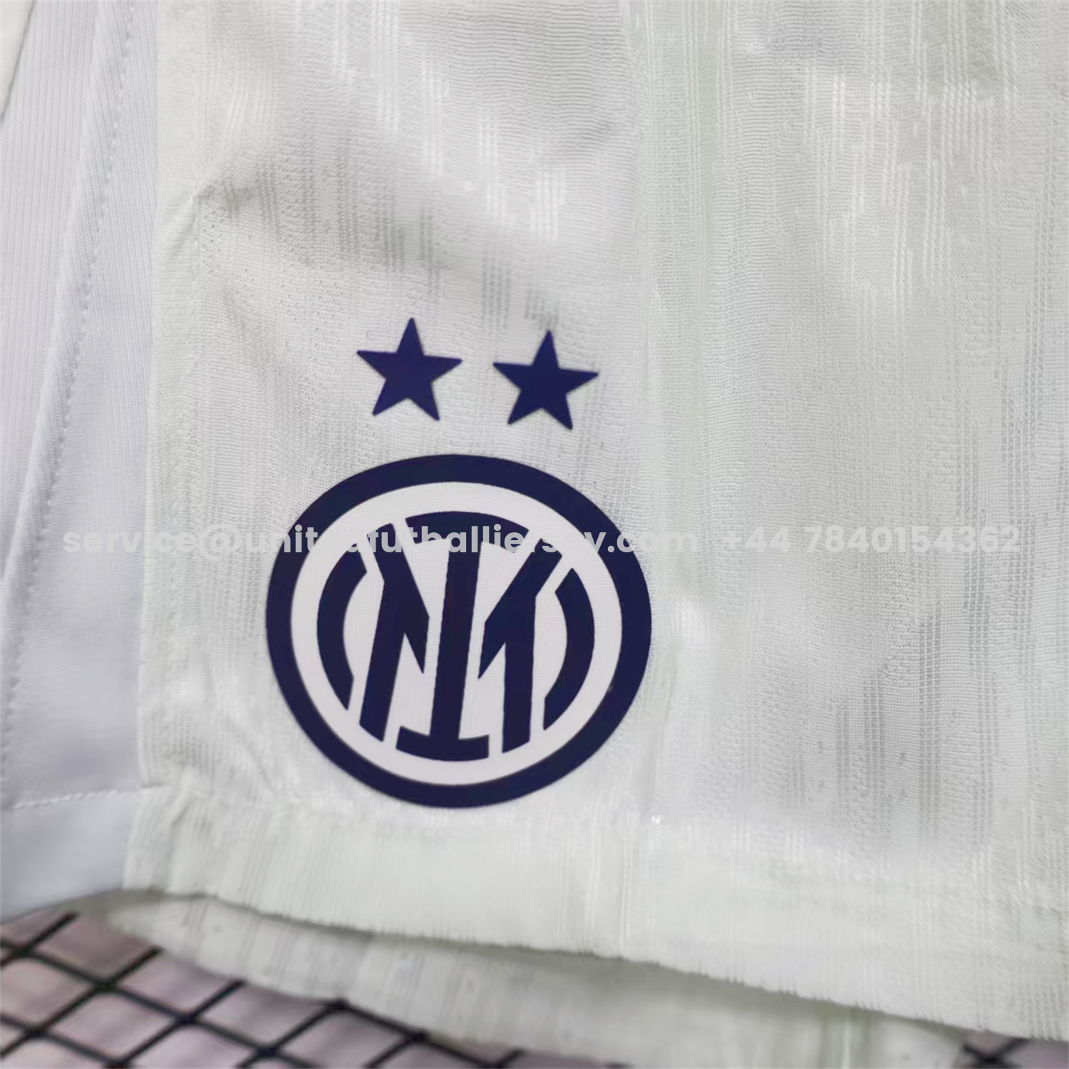 unitedfutballjersey-Inter Milan 25-26 Away White Shorts - Player Version