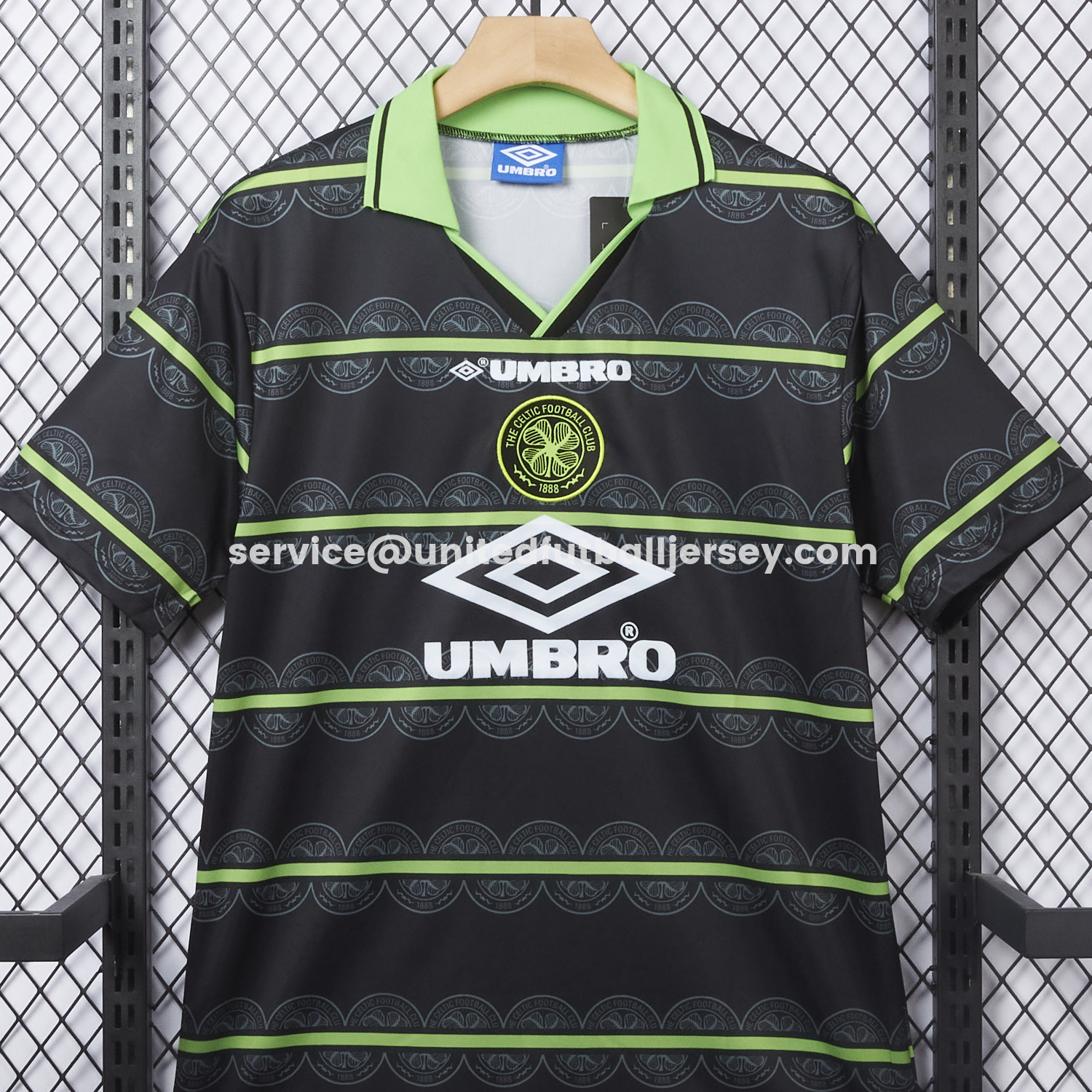 unitedfutballjersey-Retro Celtic 1998-99 Away Jersey