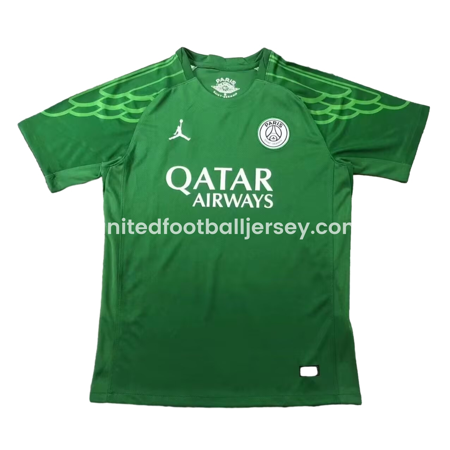 unitedfutballjersey-Paris Saint-Germain PSG 24-25 Goalkeeper 5 Green Jersey - Fans Version