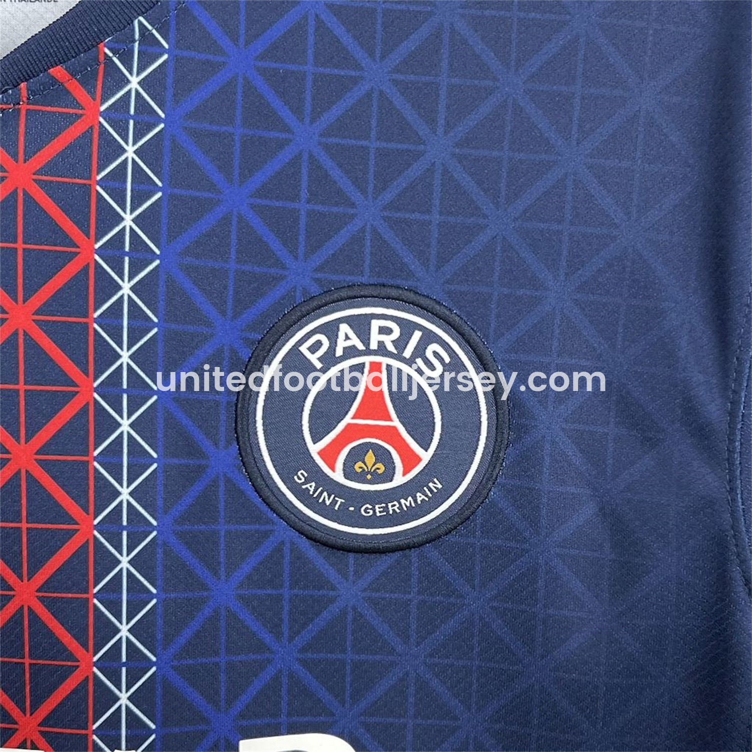 unitedfutballjersey-Paris Saint-Germain PSG 25-26 Home Jersey - Fans Version