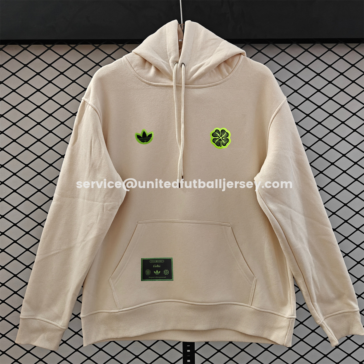unitedfutballjersey-Celtic 25-26 Originals Terrace Icon Unisex Pullover Hoodie