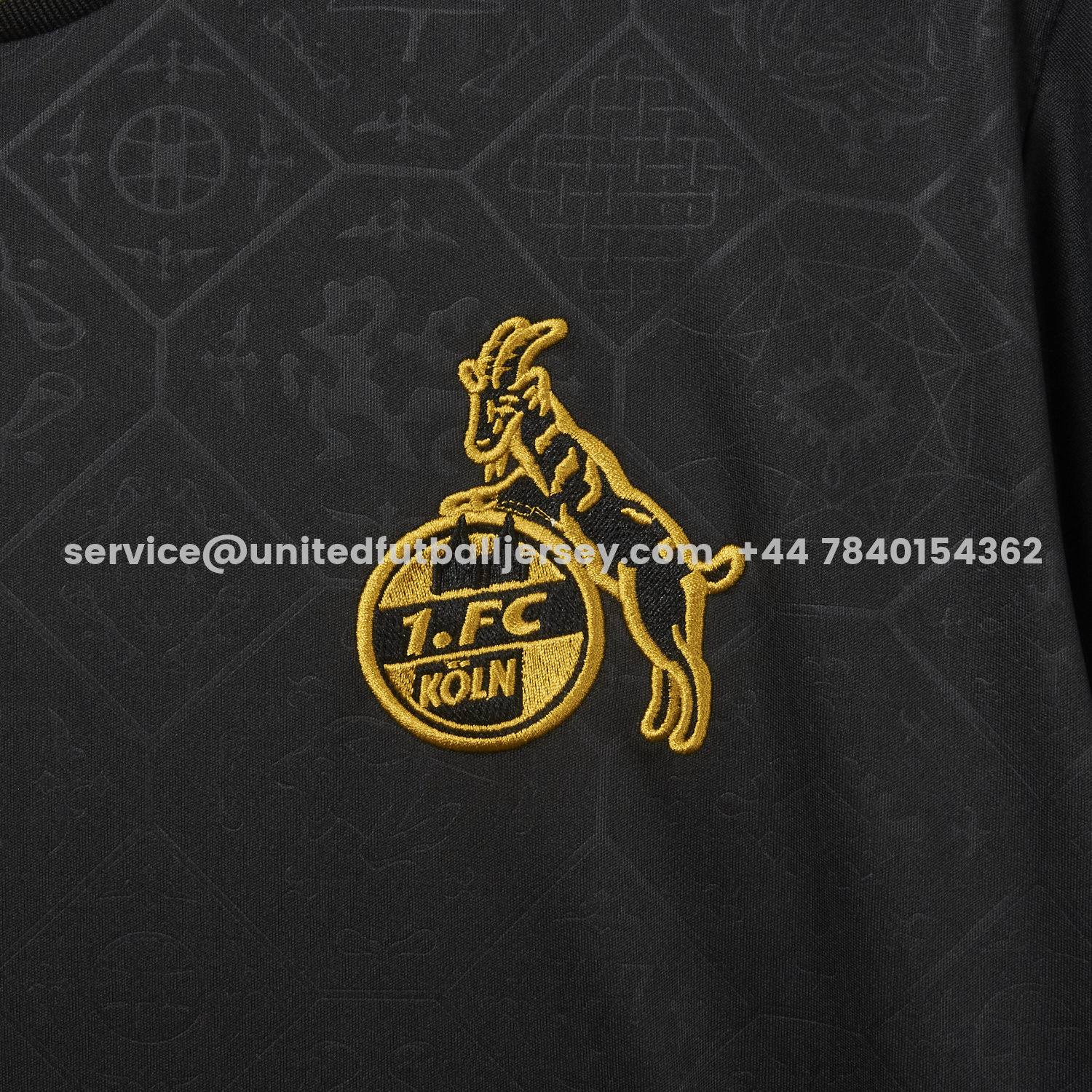 unitedfutballjersey-Köln 25-26 Third Black Jersey - Fans Version