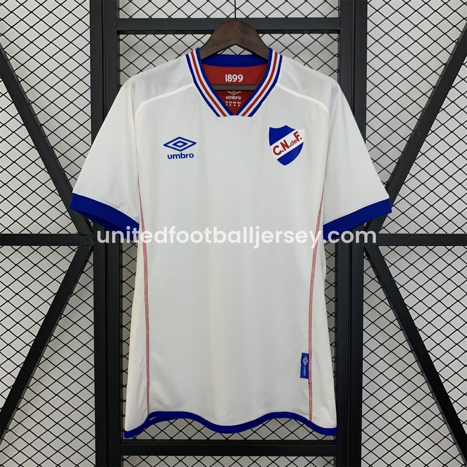 unitedfutballjersey-Uruguay Nacional Club Nacional de Football 25-26 White Training Jersey - Fans Version