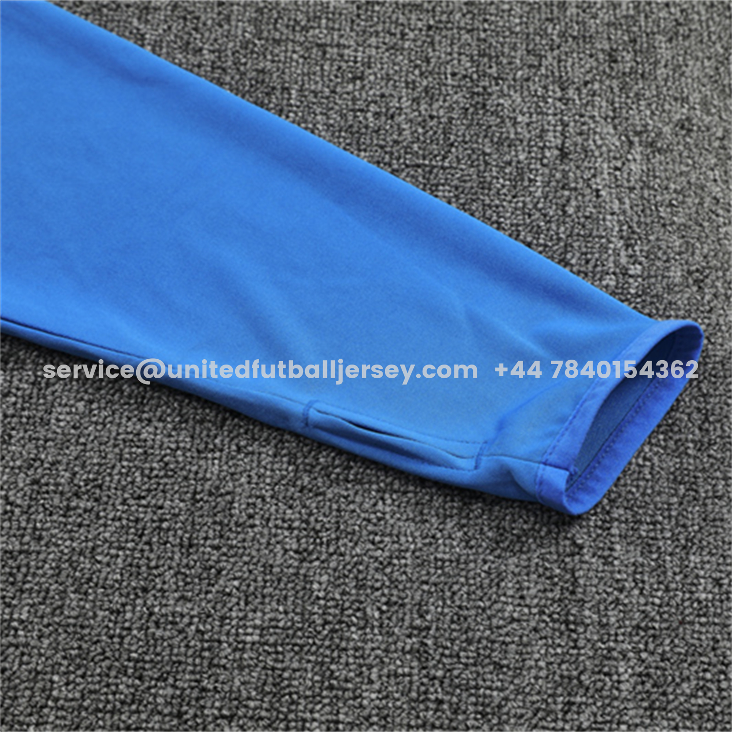 unitedfutballjersey-Real Madrid 25-26 Kids Long Sleeve Training Set - Bright Blue Top & Pants