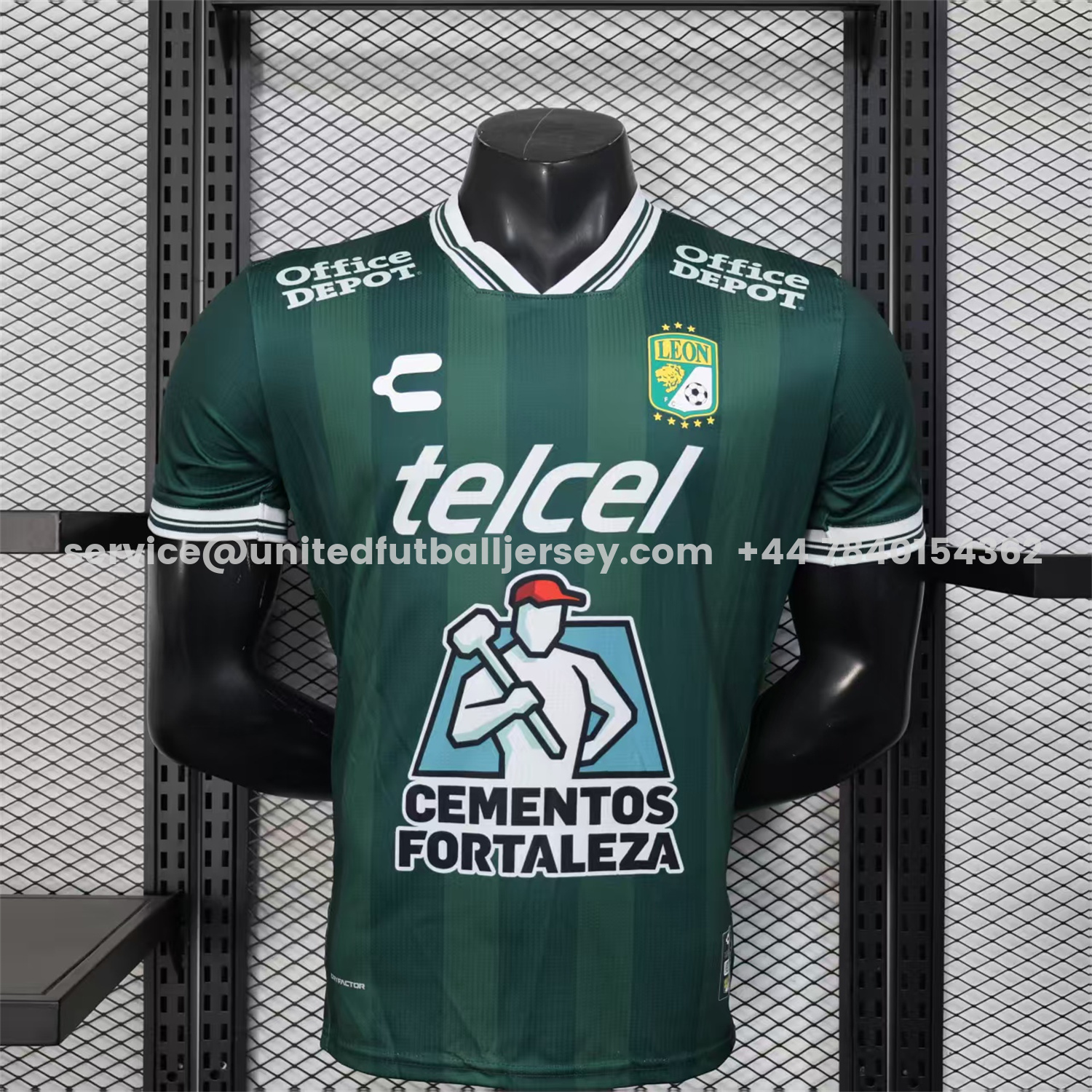 unitedfutballjersey-Club León Club Leon 25-26 Home Jersey - Player Version