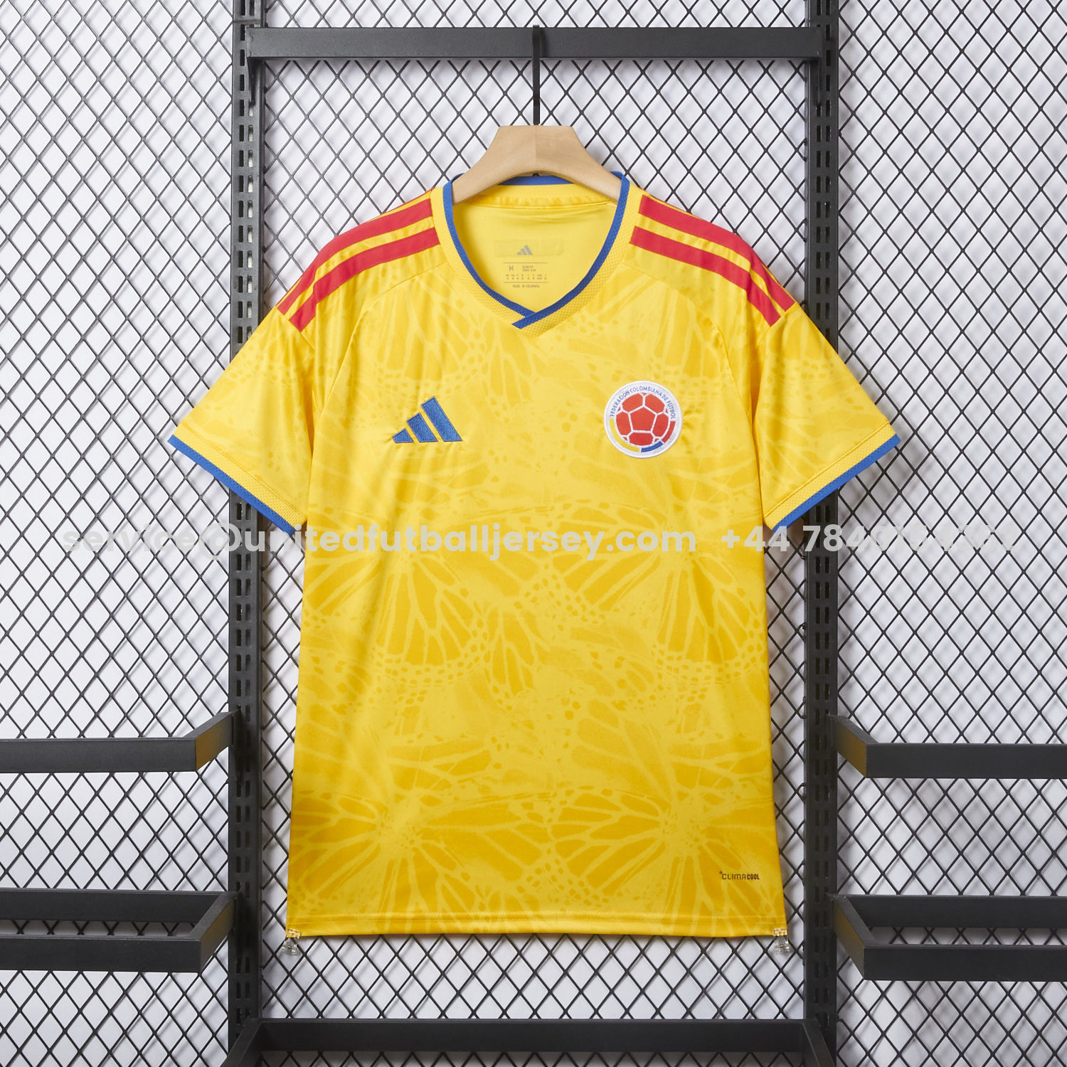 unitedfutballjersey-Colombia 2026 Home Jersey - Fans Version