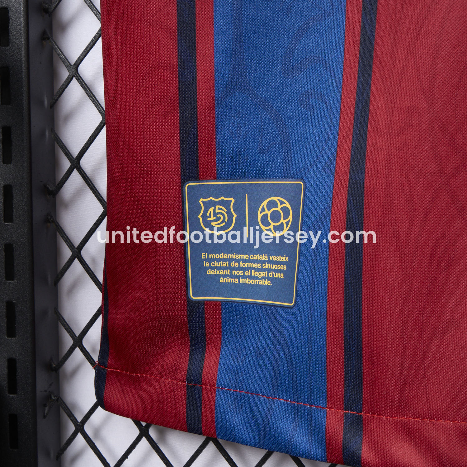 unitedfutballjersey-Barcelona 25-26 Retro Style Jersey - Fans Version
