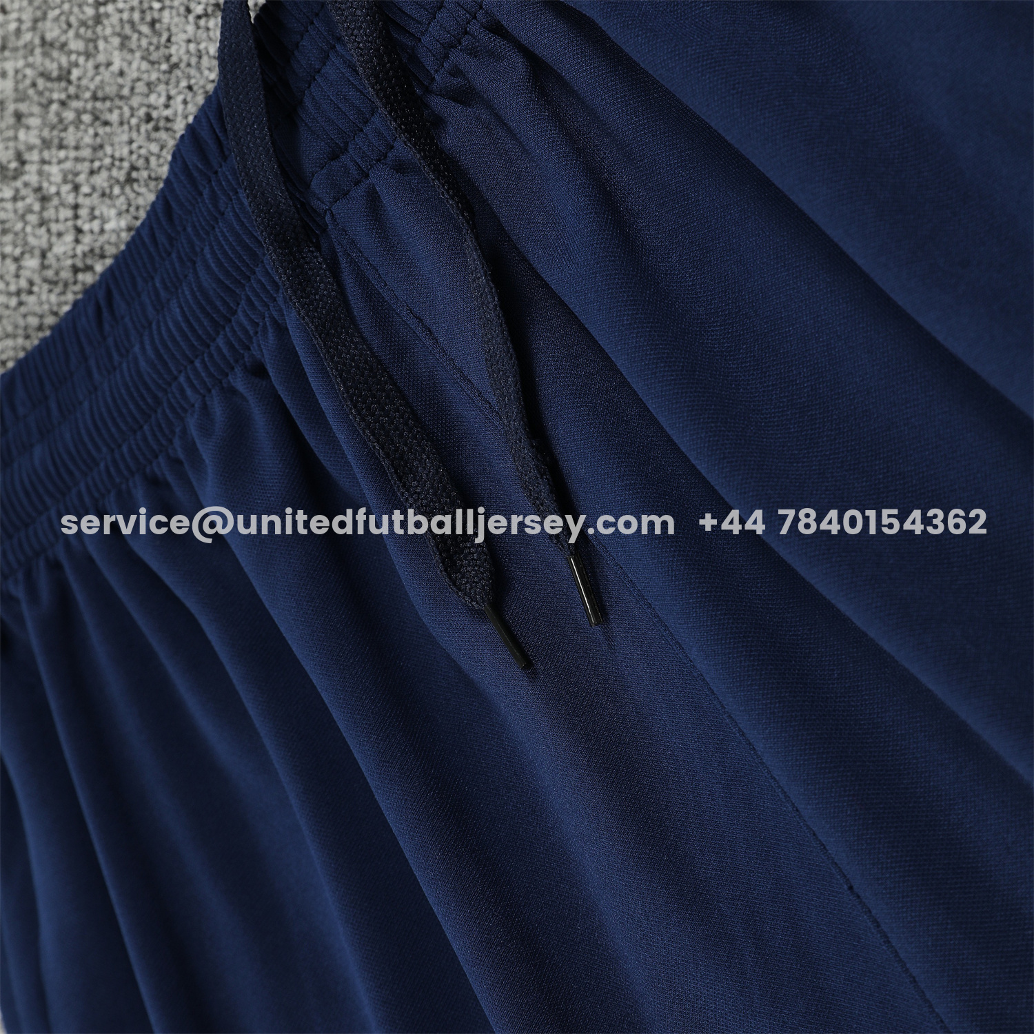 unitedfutballjersey-Paris Saint-Germain PSG 25-26 Vest Training Set - Red And Blue Lines Vest & Blue Shorts