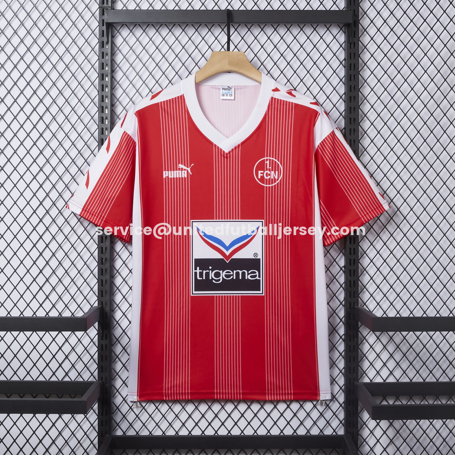 unitedfutballjersey-Retro Nürnberg 1993-94 Home Jersey