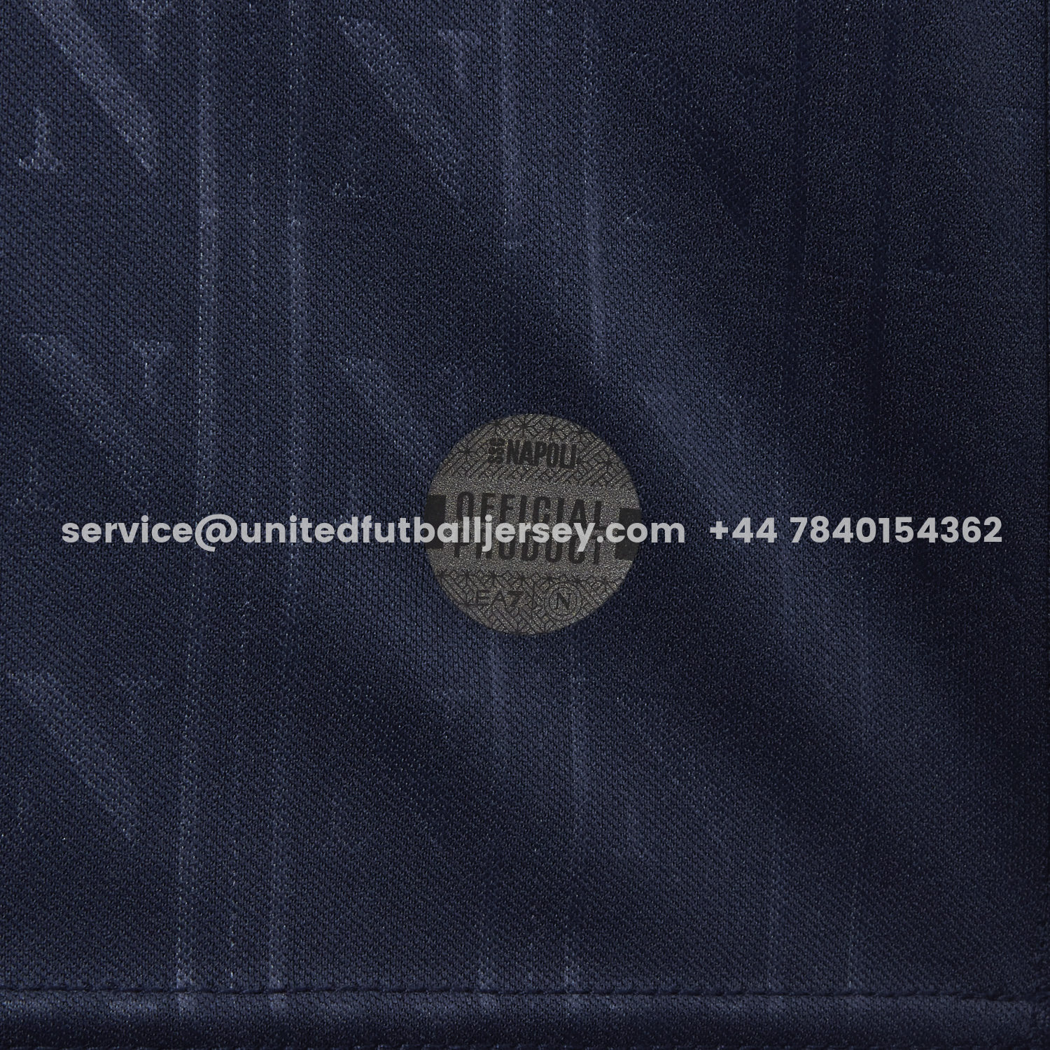 unitedfutballjersey-Napoli 25-26 European Third Deep Blue Jersey - Fans Version