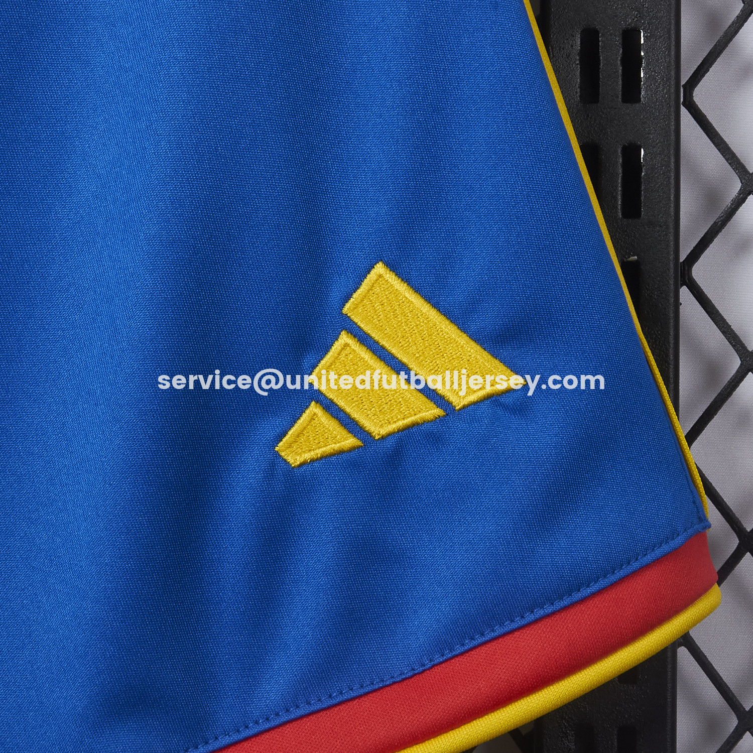 unitedfutballjersey-Colombia 2026 Home Blue Shorts - Fans Version