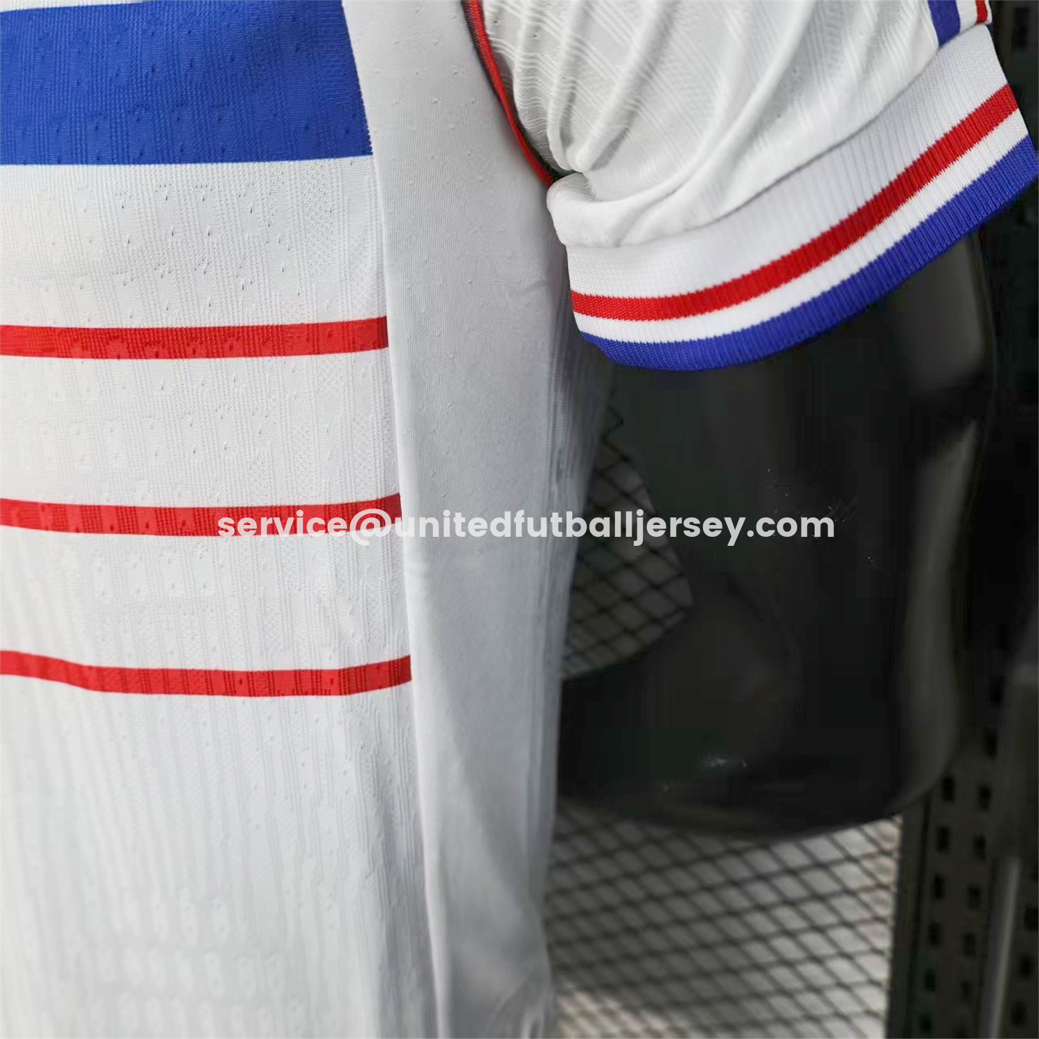 unitedfutballjersey-Retro France 1998 Away White Jersey - Player Version