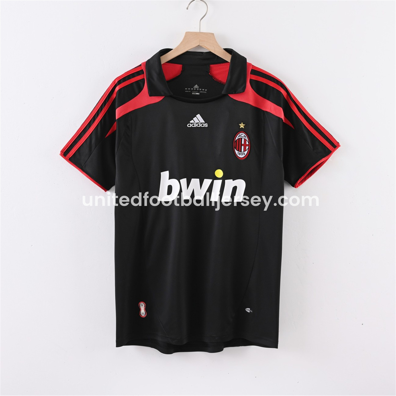unitedfutballjersey-Retro AC Milan 2007-08 Third Jersey
