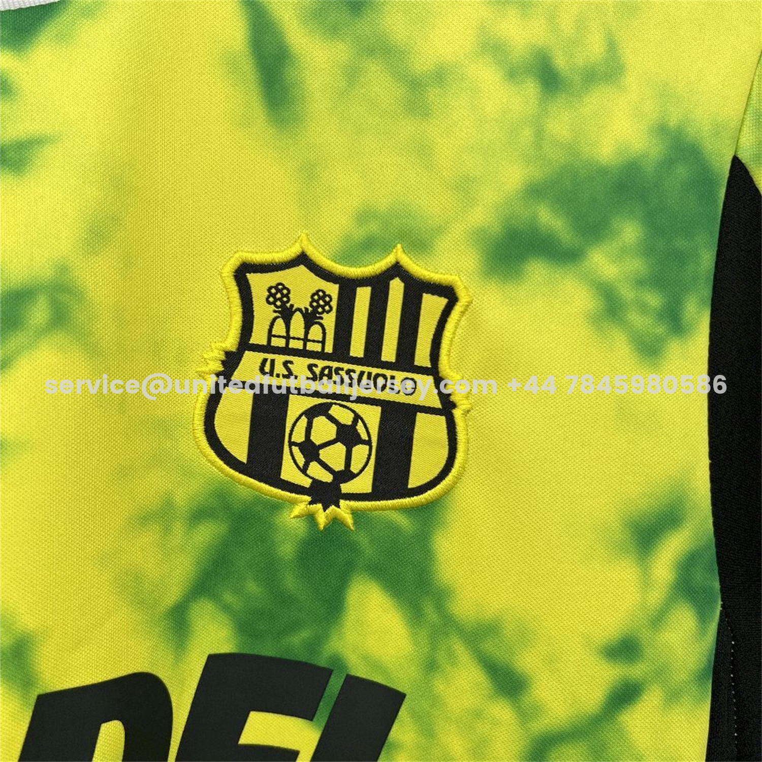 unitedfutballjersey-Sassuolo 25-26 Third Jersey - Fans Version