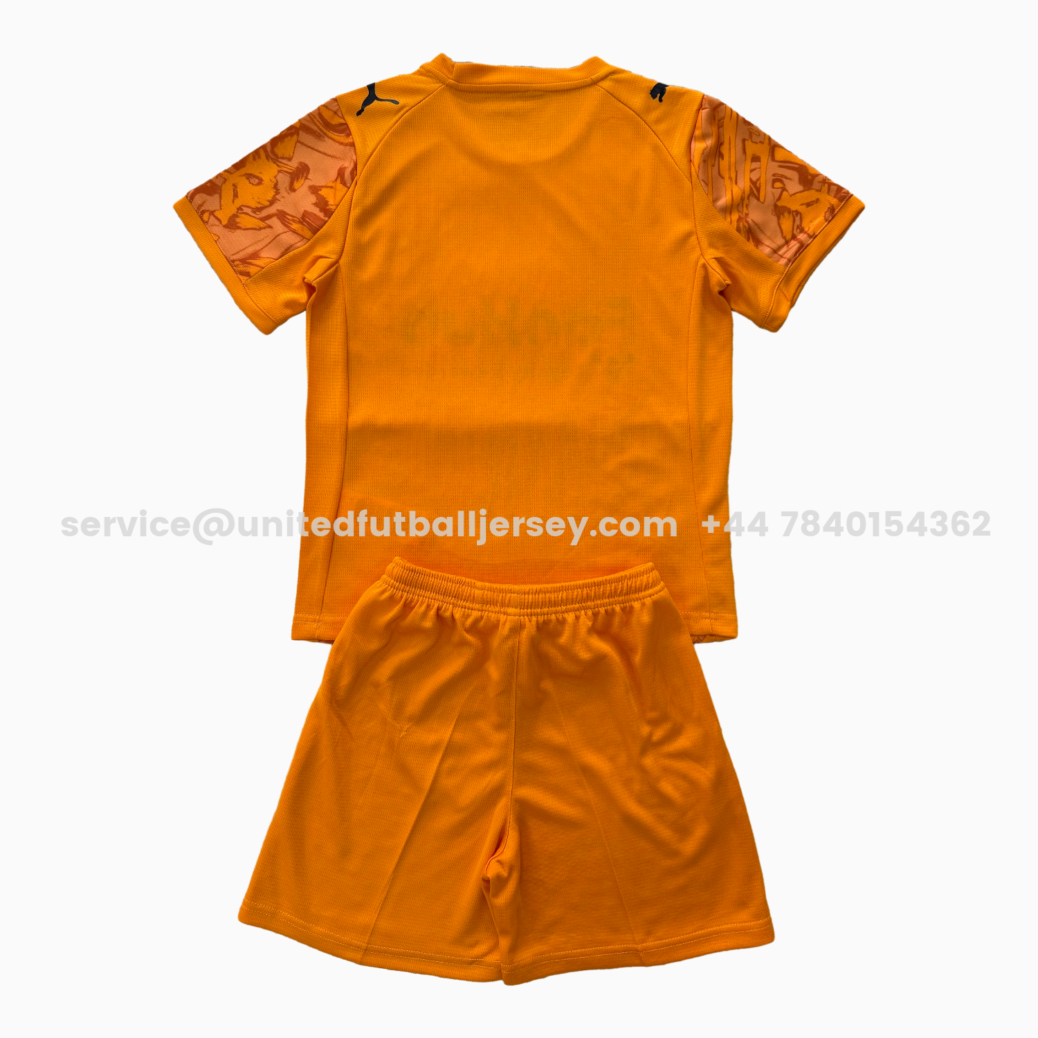 unitedfutballjersey-Derby County 25-26 Orange Goalkeeper Men's Adult Jersey Set - Fans Version