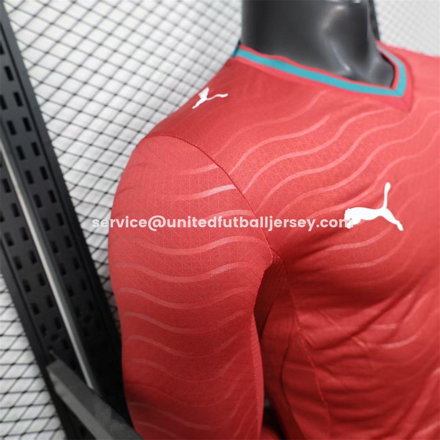 unitedfutballjersey-Portugal 2026 Home Long Sleeves Jersey - Player Version