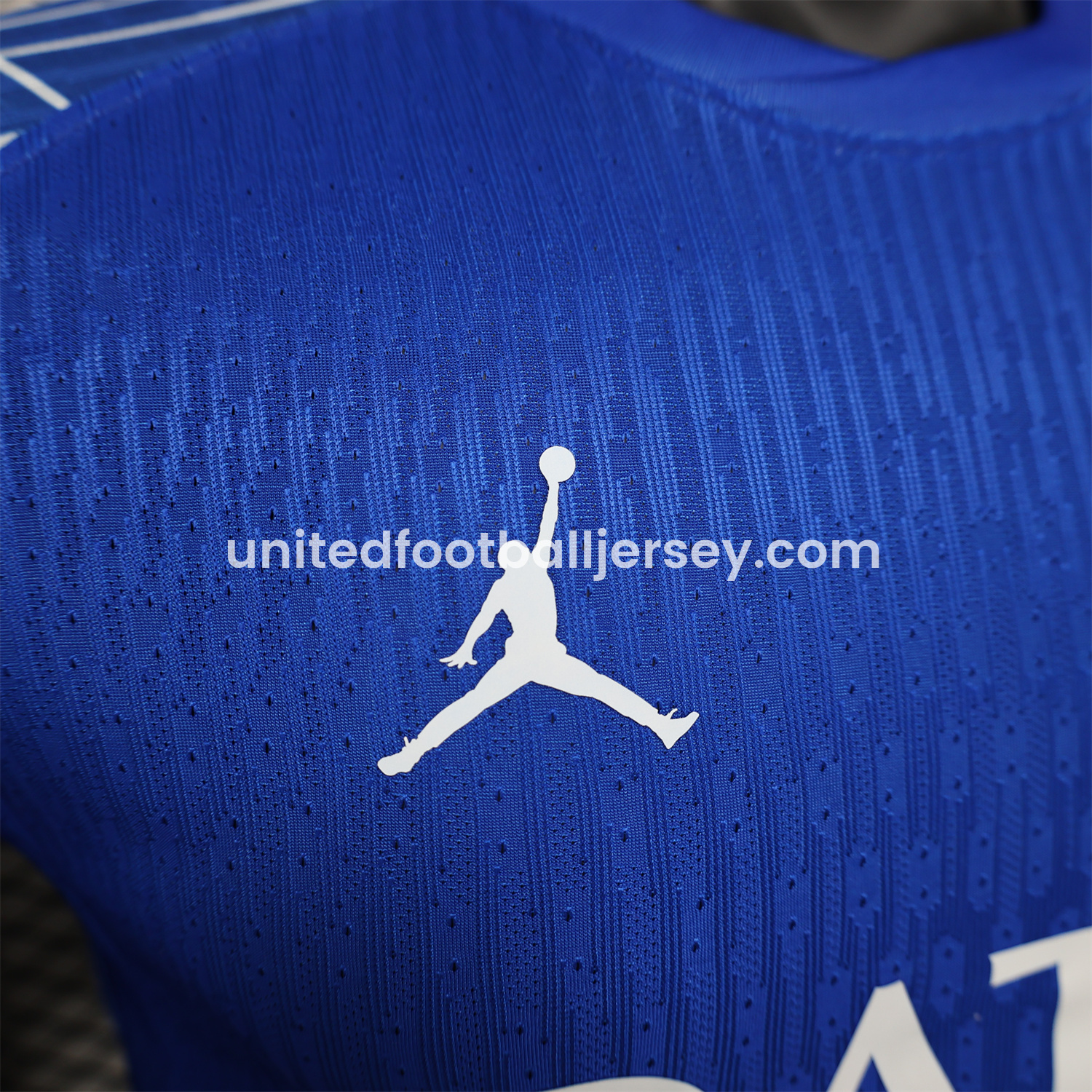 unitedfutballjersey-Paris Saint-Germain PSG X JD 24-25 Blue Special Edition Jersey - Player Version