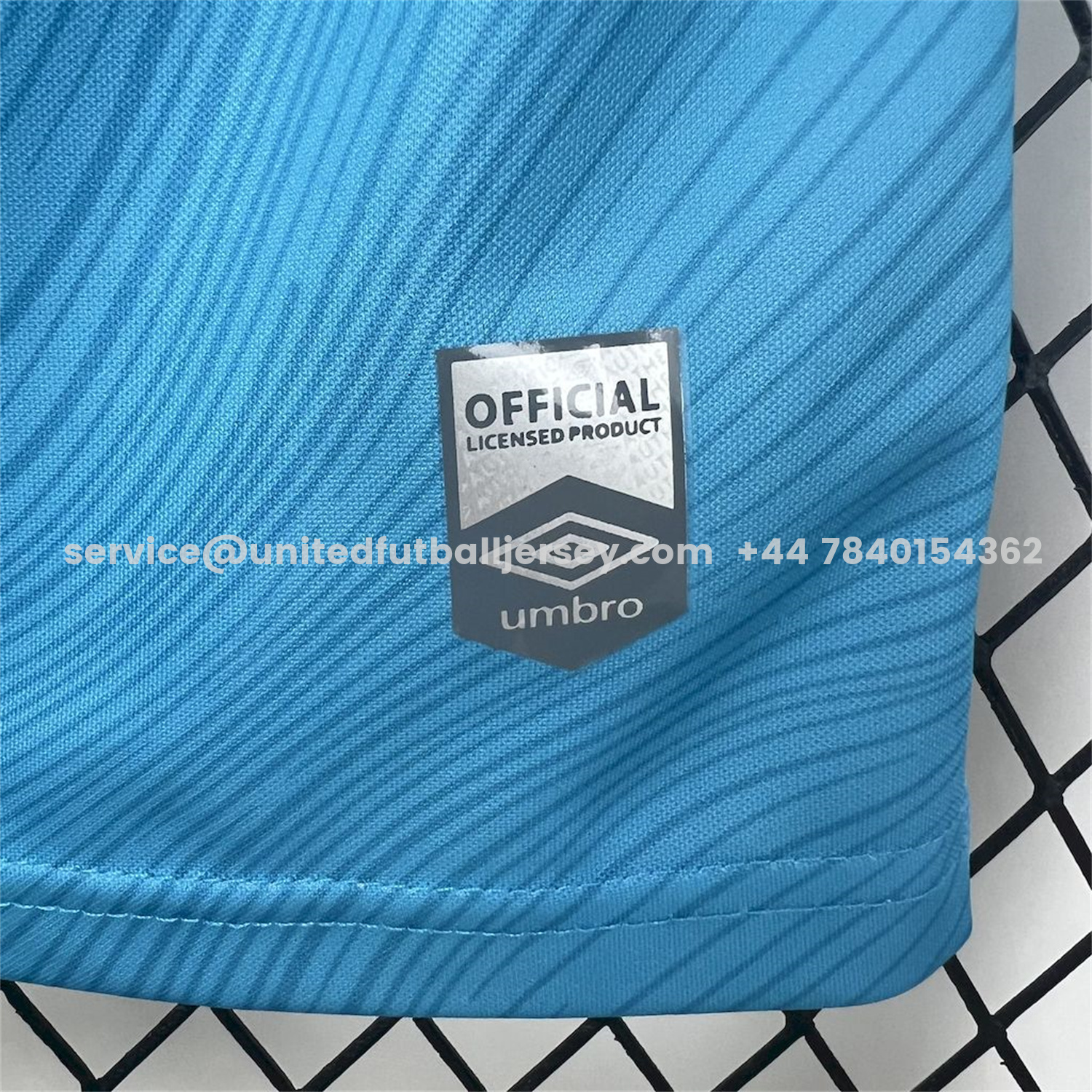 unitedfutballjersey-Santos 25-26 Third Blue Unsponsored Jersey - Fans Version