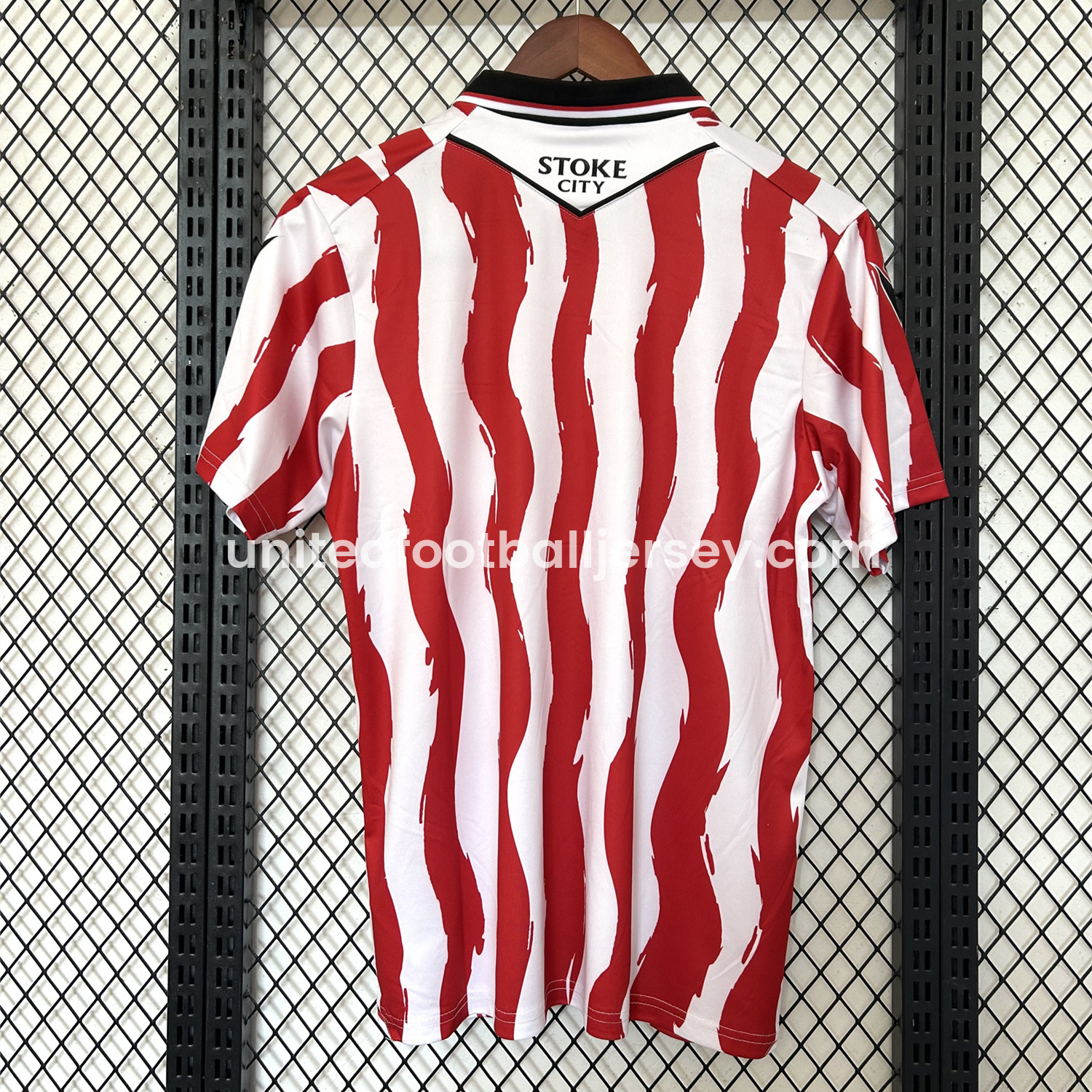 unitedfutballjersey-Stoke City 25-26 Home Jersey - Fans Version