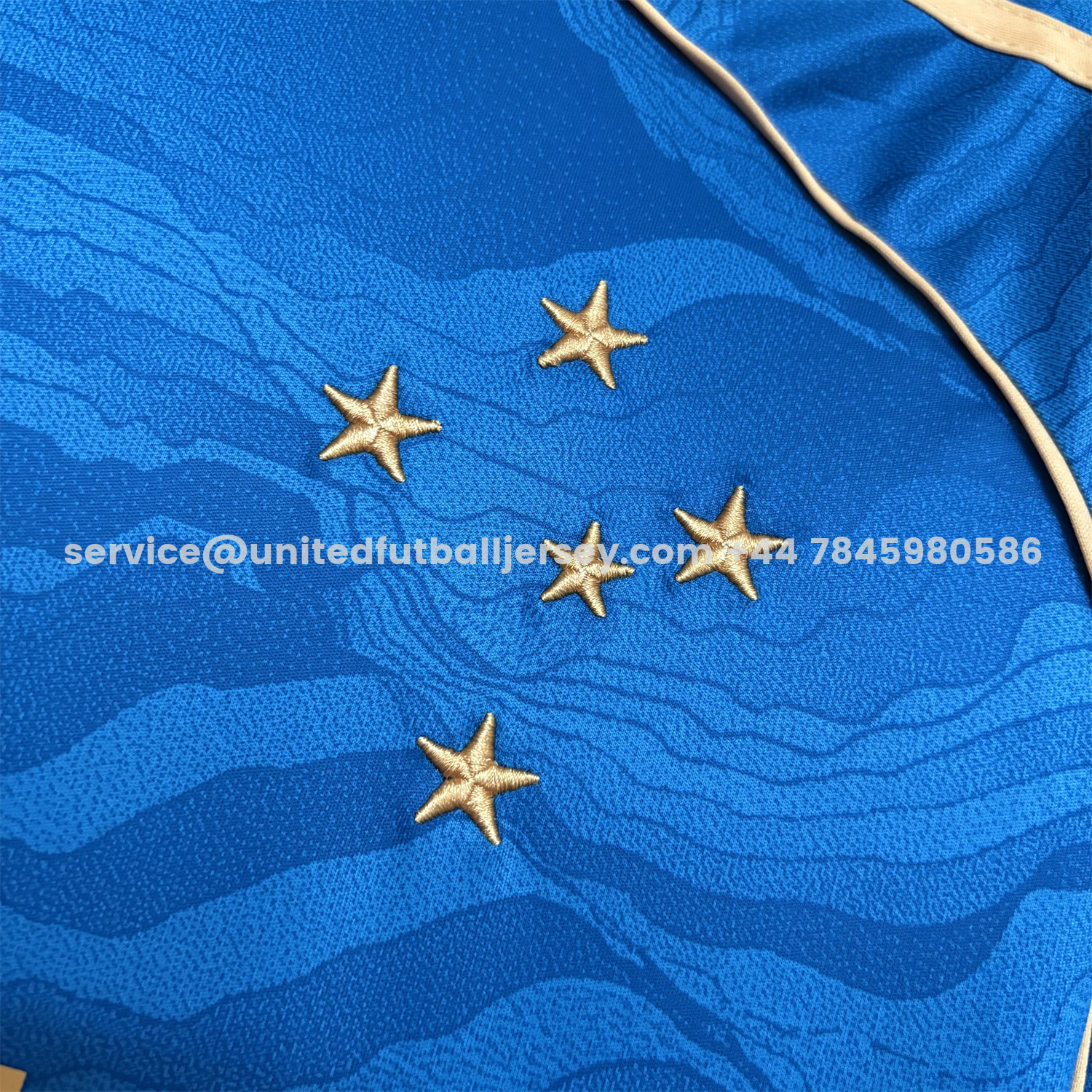 unitedfutballjersey-Cruzeiro 25-26 Third Lake Blue Jersey - Fans Version