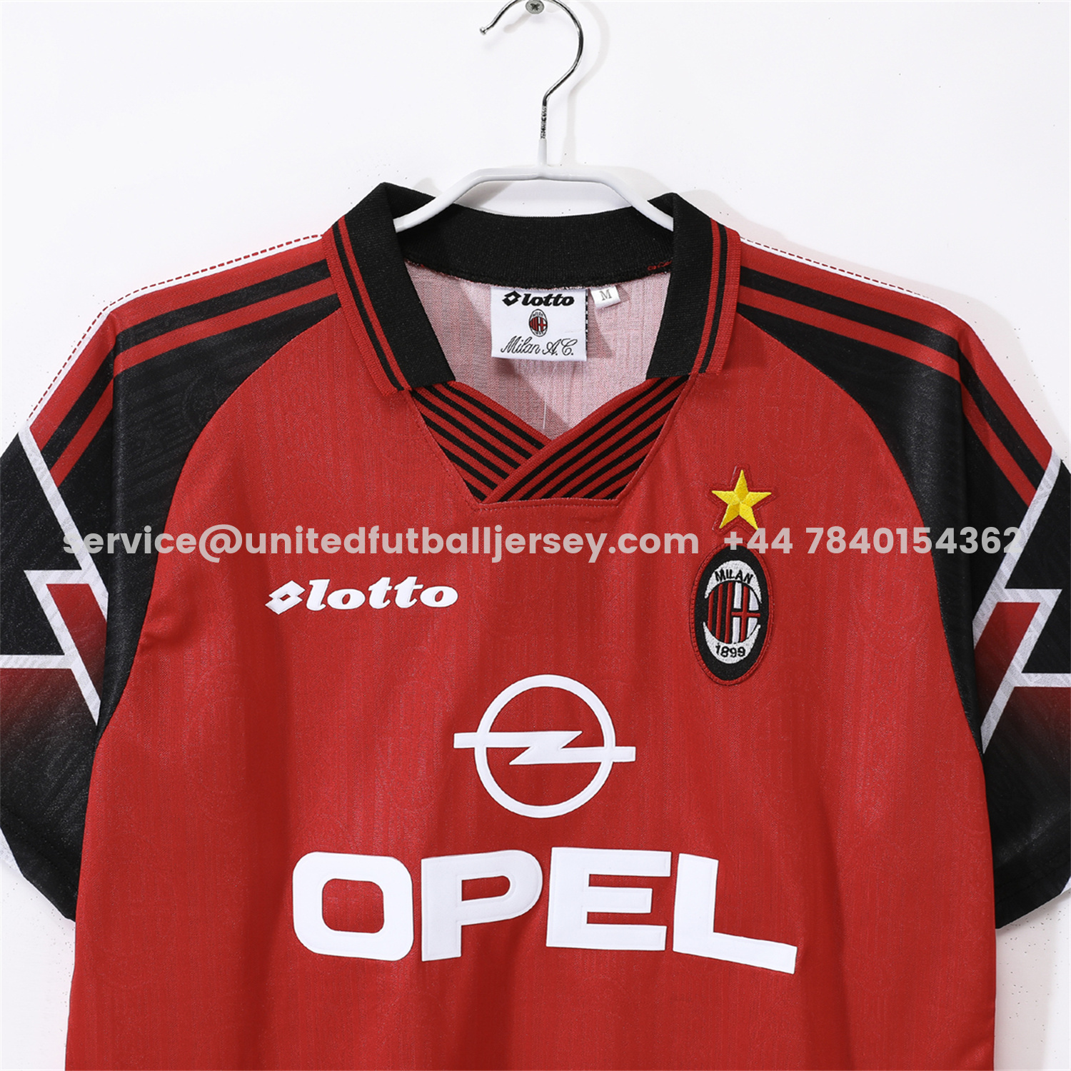 unitedfutballjersey-Retro AC Milan 1997-98 Copa Centenarió de Belo Horizonte Fourth Jersey