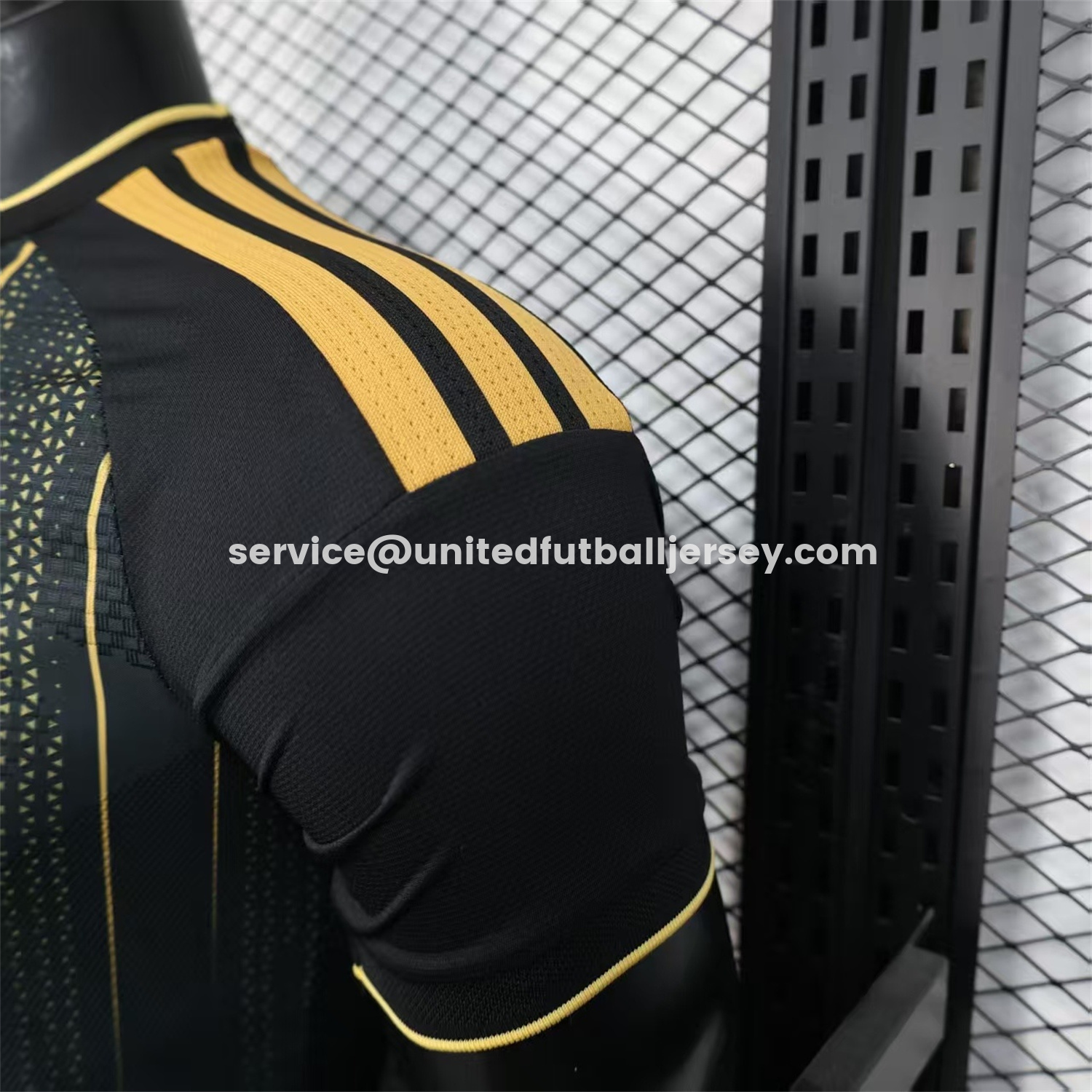 unitedfutballjersey-Algeria 2026 Black And Gold Special Jersey - Player Version