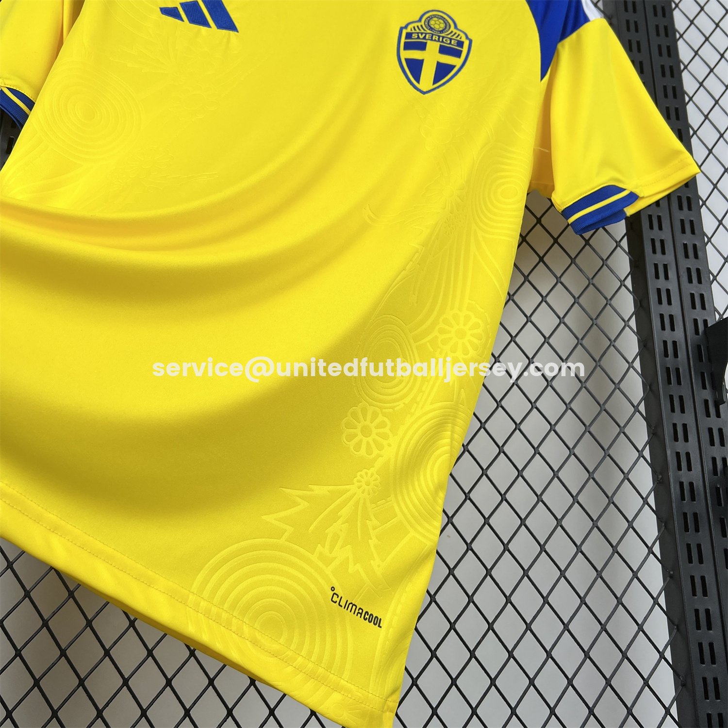 unitedfutballjersey-Sweden 2026 Home Jersey - Fans Version