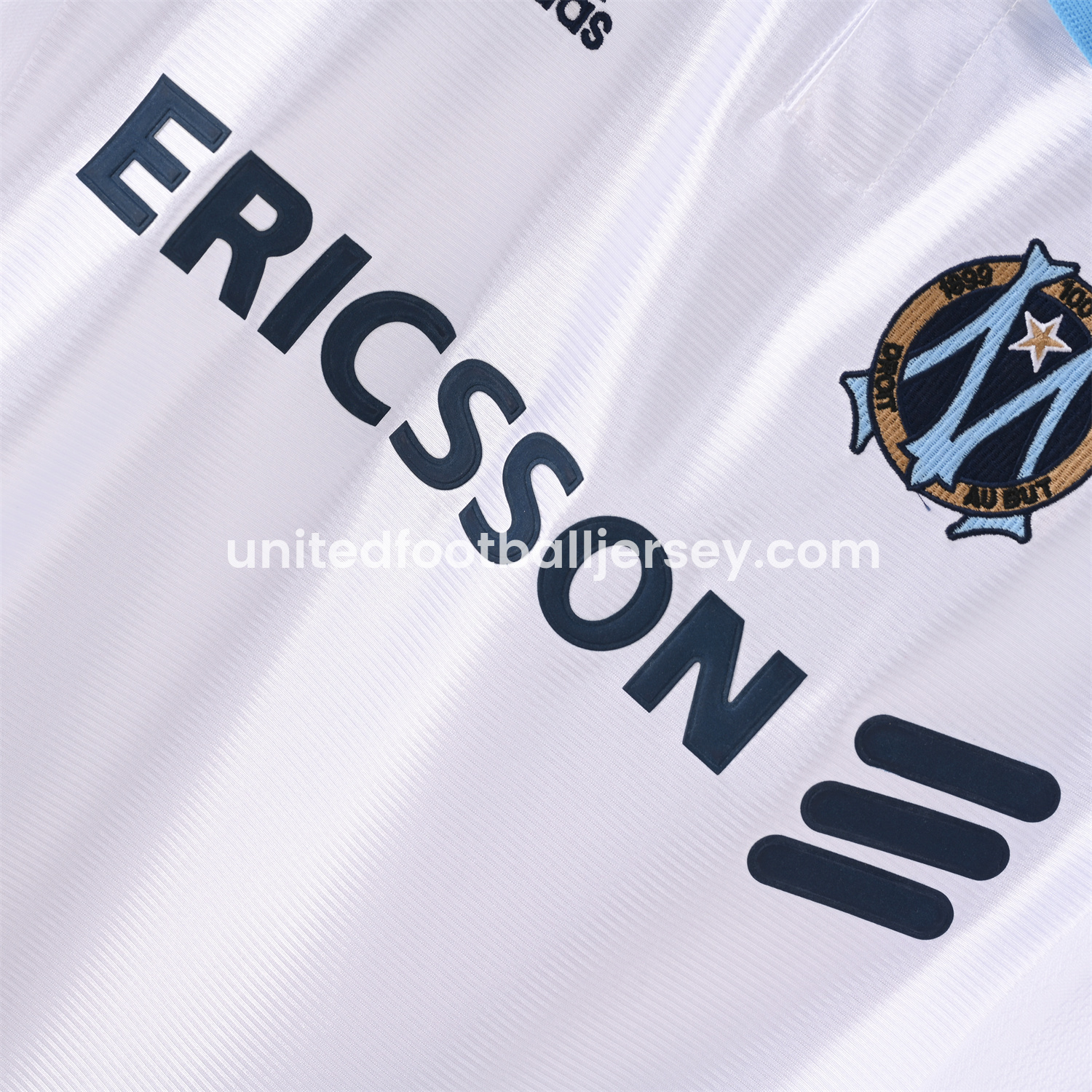 unitedfutballjersey-Retro Marseille 1998-99 Home Jersey