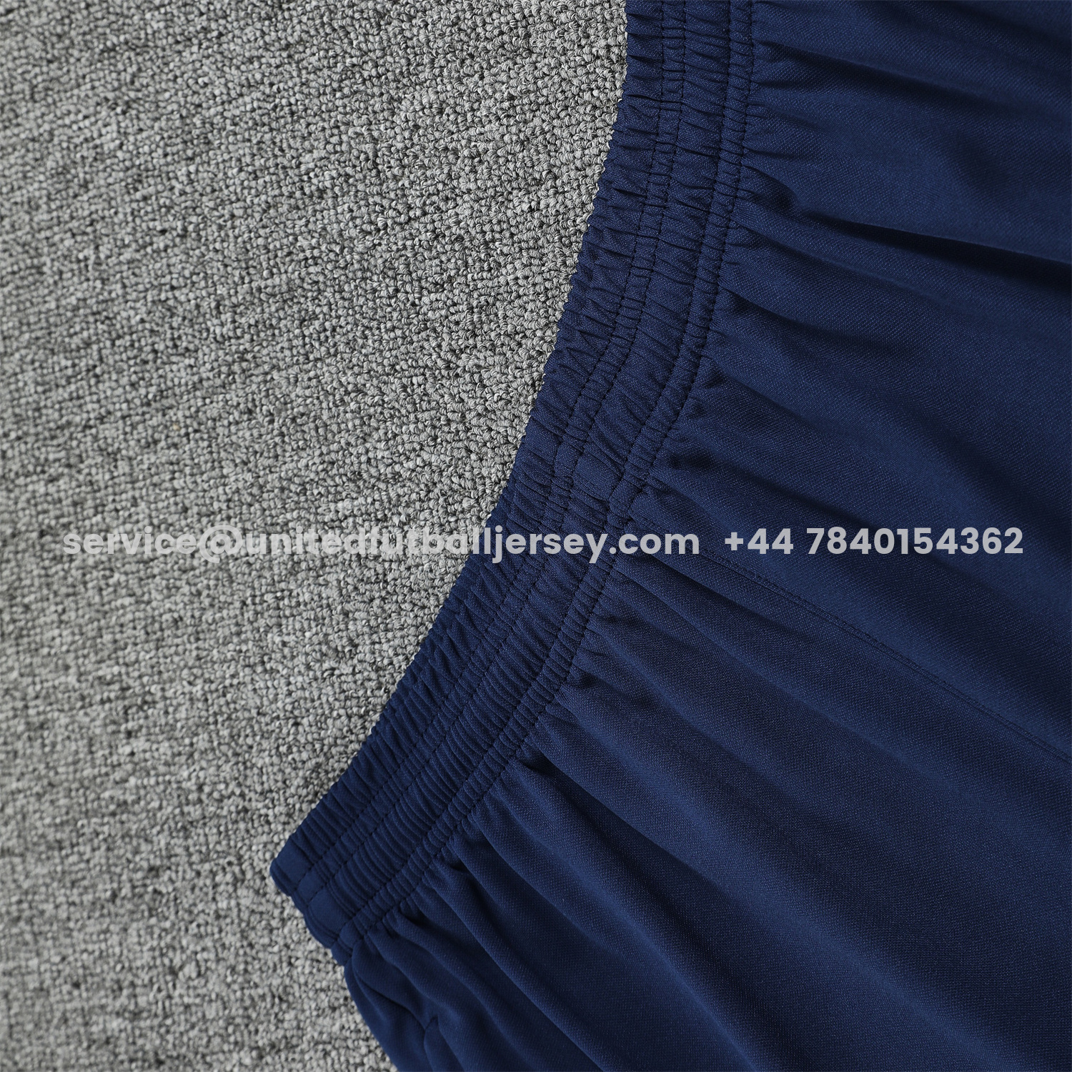 unitedfutballjersey-Paris Saint-Germain PSG 25-26 Vest Training Set - Ocean Blue Vest & Deep Blue Shorts