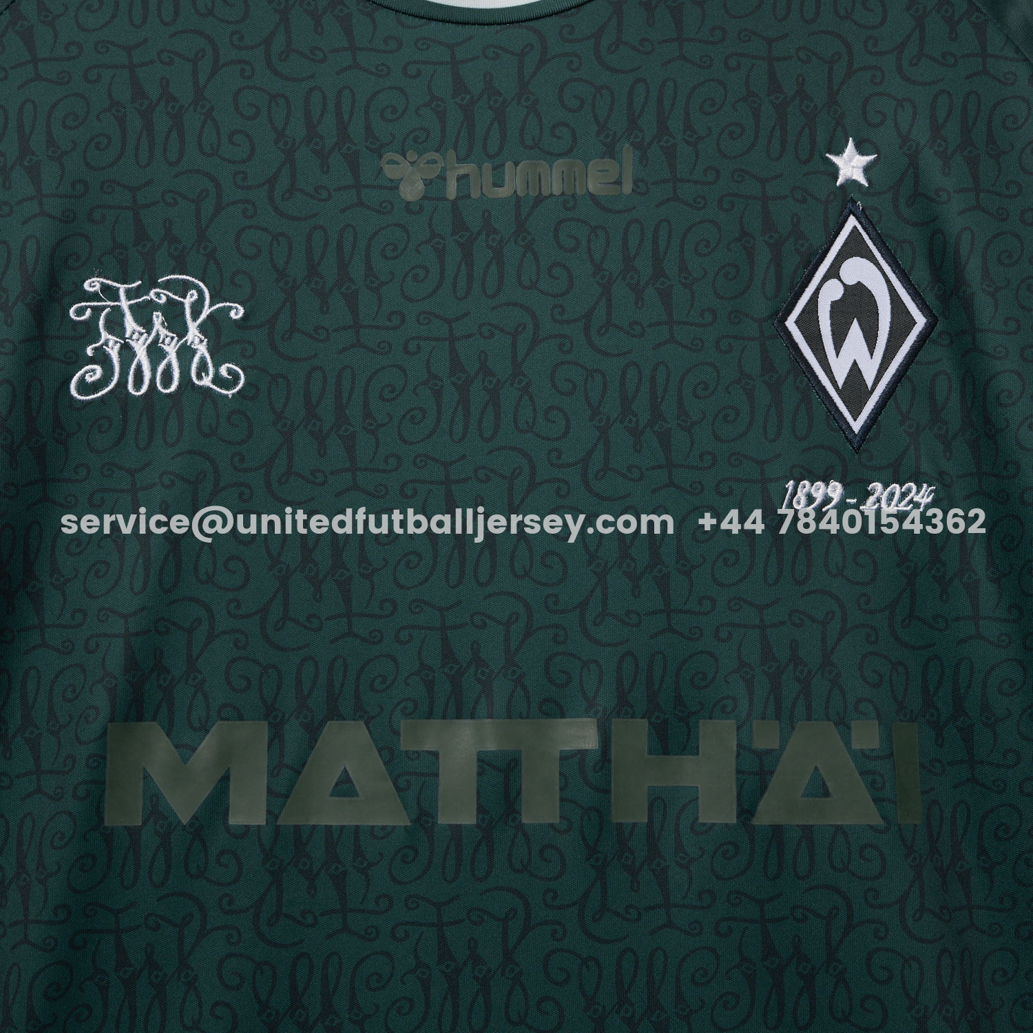 unitedfutballjersey-Werder Bremen 23-24 125th Anniversary Jersey - Fans Version