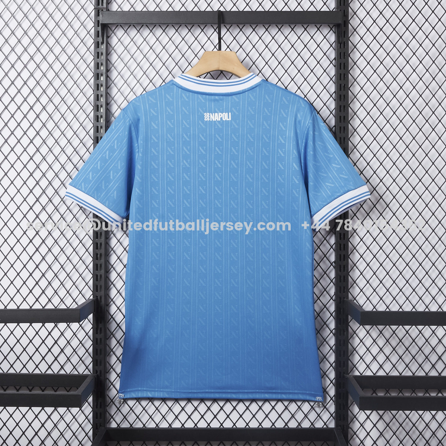 unitedfutballjersey-Napoli 25-26 European Home Blue Jersey - Fans Version