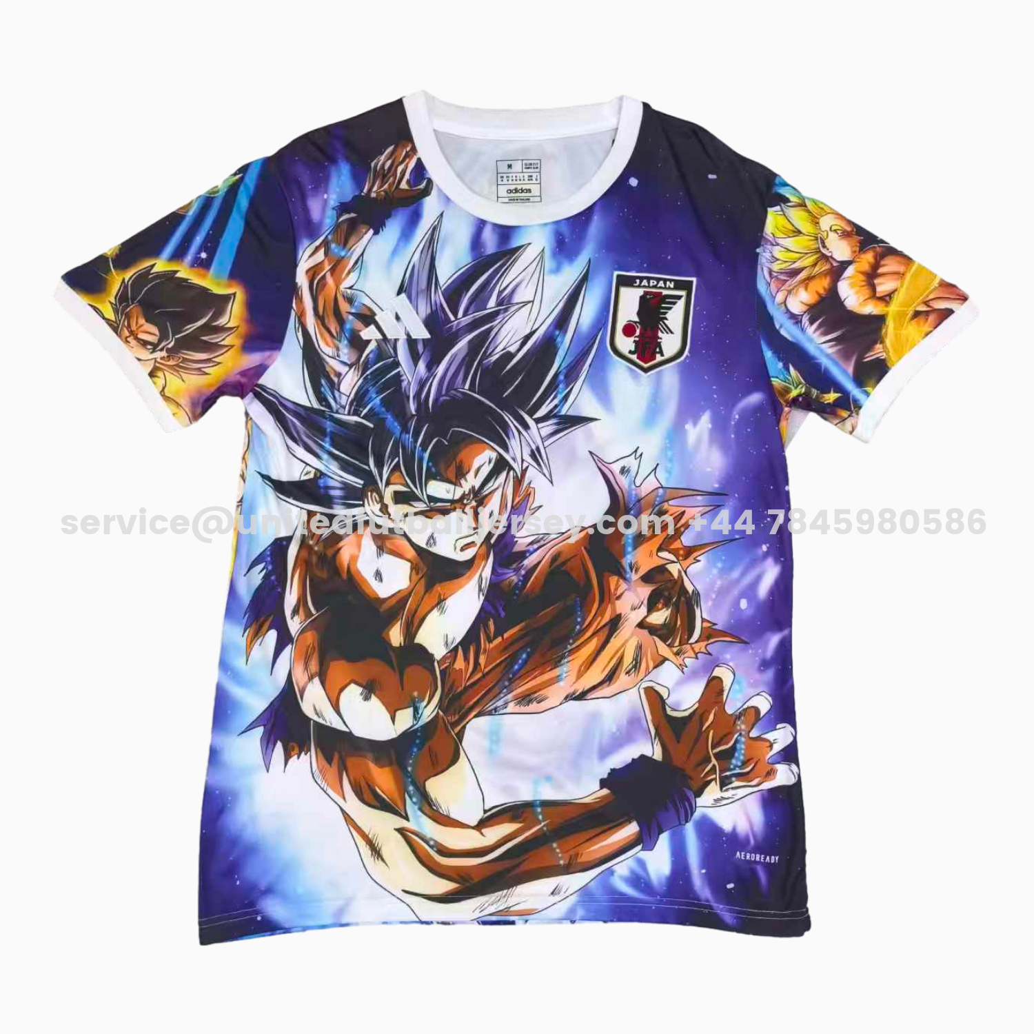unitedfutballjersey-Japan 25-26 Goku's Battle Form Special Jersey - Fans Version