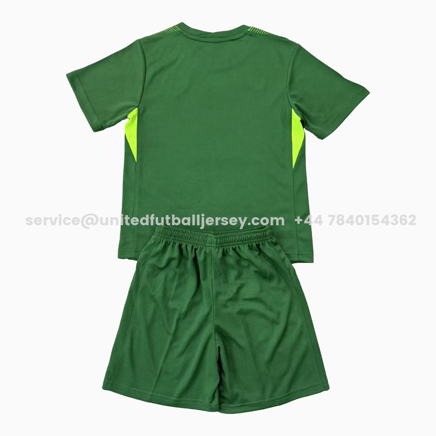 unitedfutballjersey-Paris Saint-Germain PSG 25-26 Green Goalkeeper Men's Adult Jersey Set - Fans Version