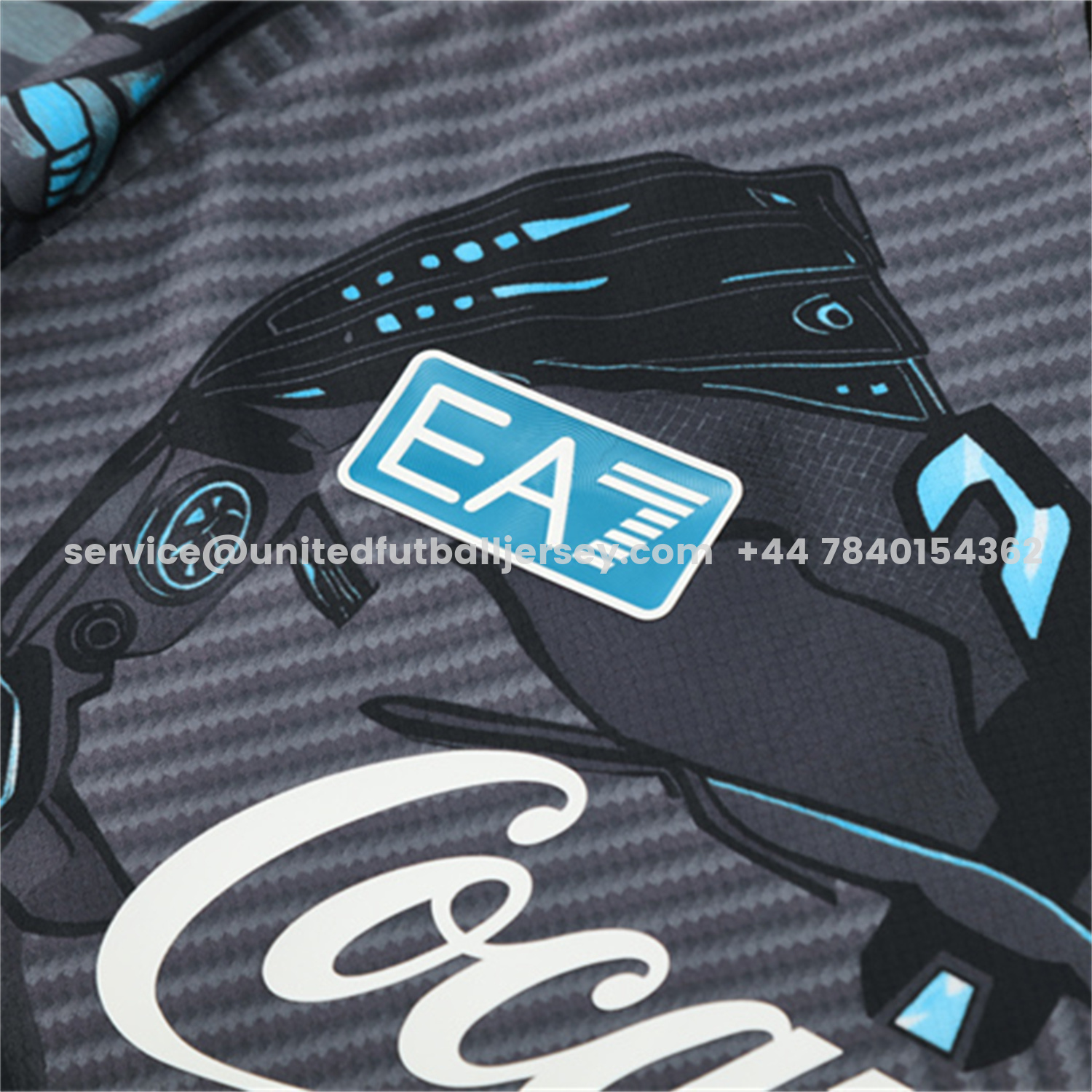 unitedfutballjersey-Napoli 25-26 Kids Short-Sleeve Training Set - Gray Mecha Top & Black Shorts