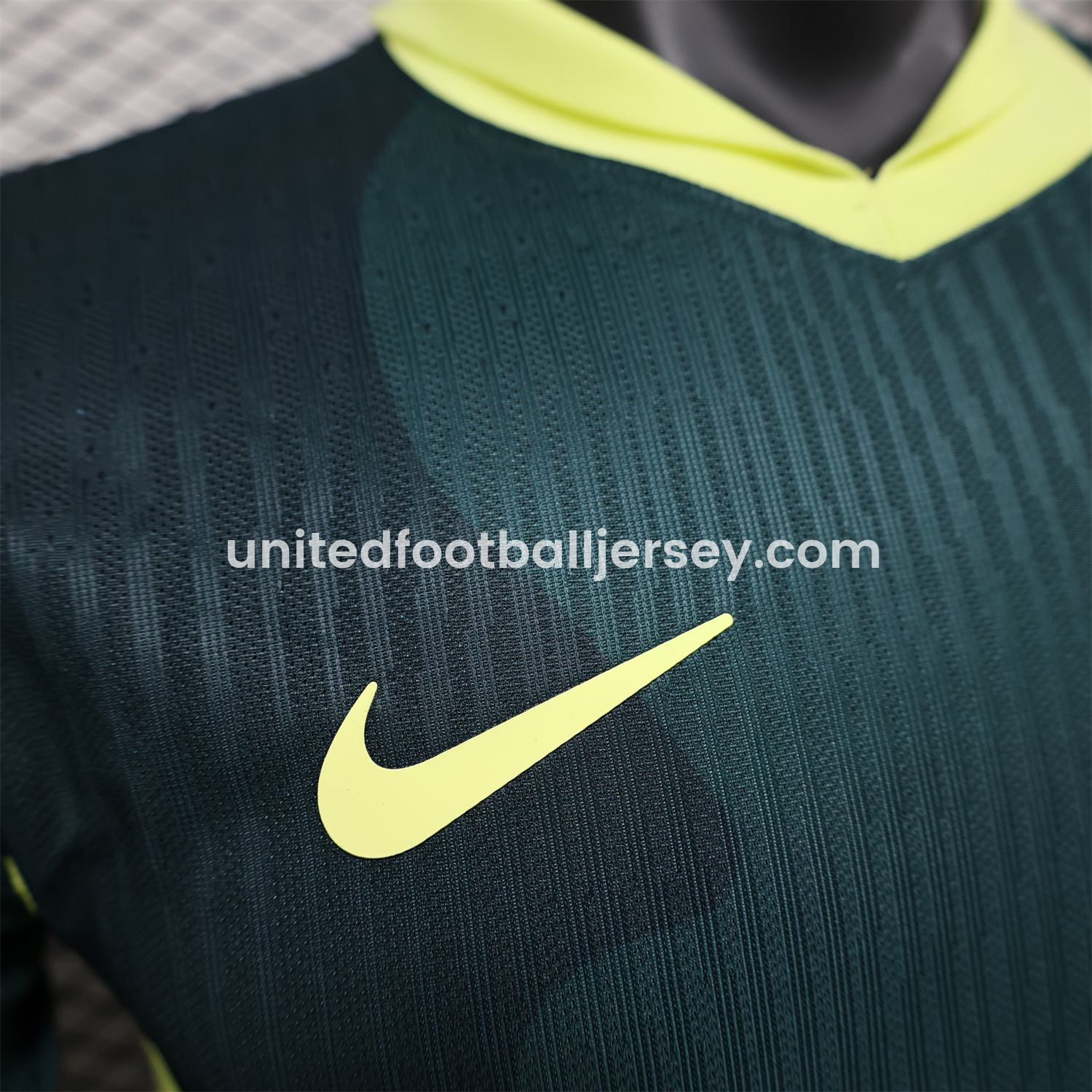 unitedfutballjersey-Barcelona 25-26 Green & Yellow Special Edition Jersey - Player Version