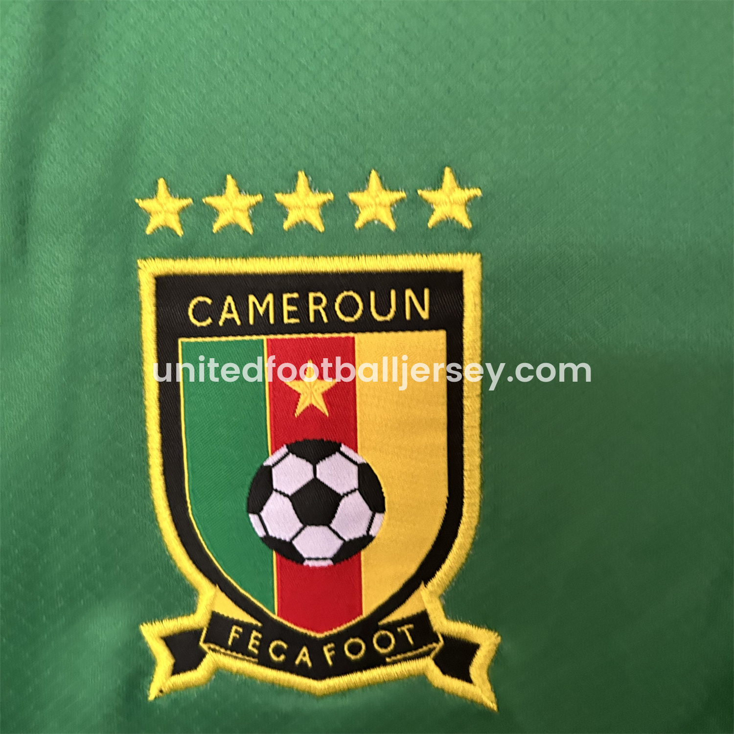 unitedfutballjersey-Cameroon 25-26 Home Jersey - Fans Version