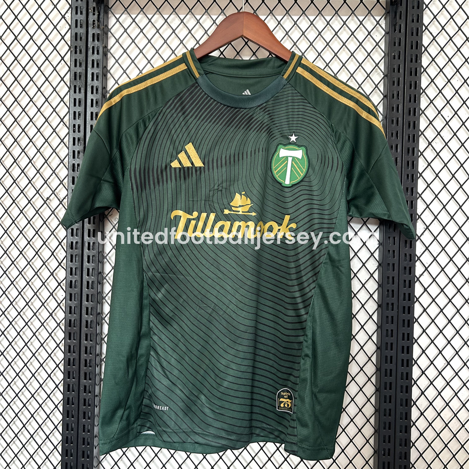 unitedfutballjersey-Portland Timbers 2025-26 Home Jersey - Fans Version