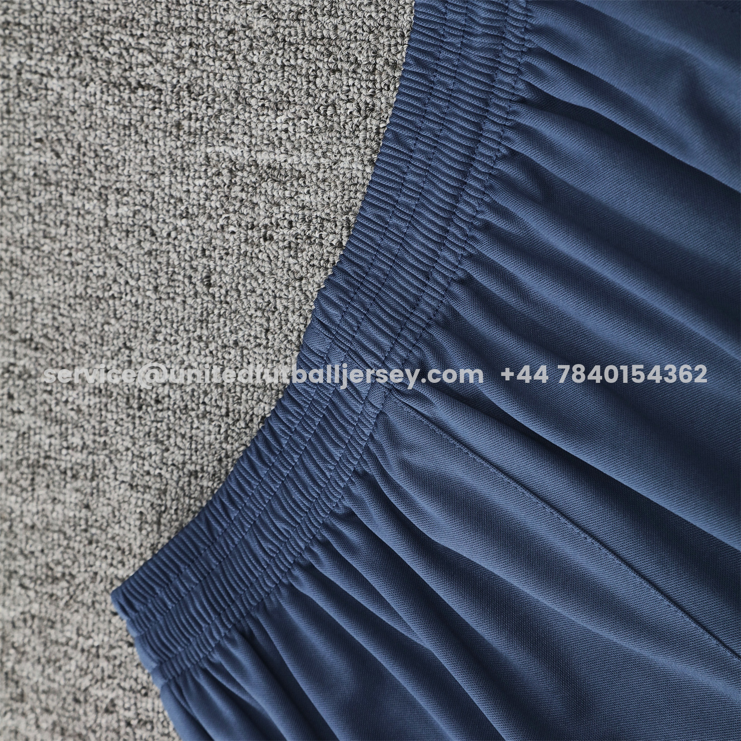 unitedfutballjersey-Paris Saint-Germain PSG 25-26 Short-Sleeve Training Set - Deep Blue Top & Deep Blue Shorts