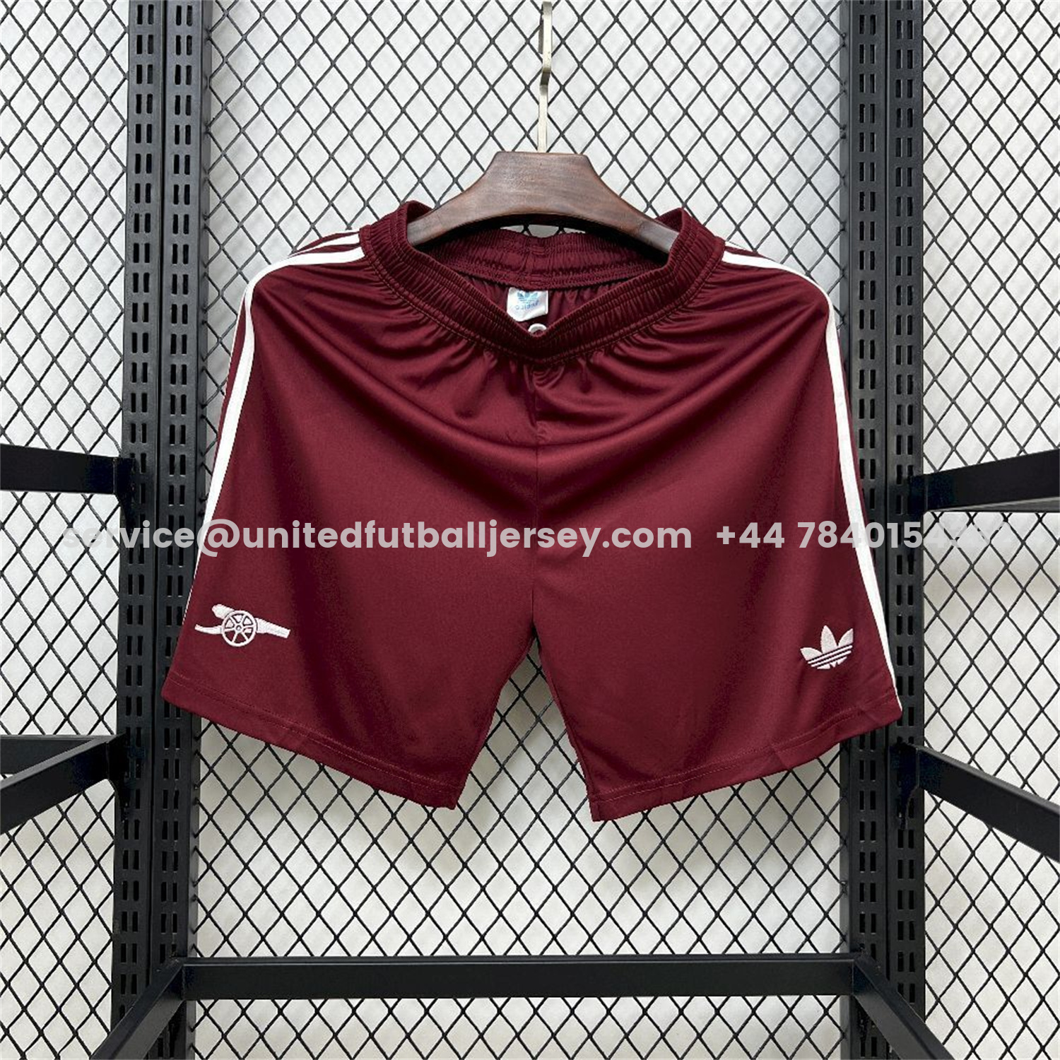 unitedfutballjersey-Arsenal 25-26 Third Red Shorts - Fans Version