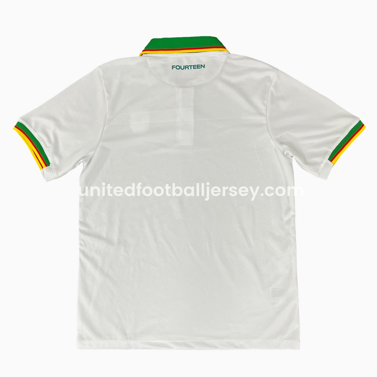 unitedfutballjersey-Cameroon 25-26 White Polo Training Jersey - Fans Version