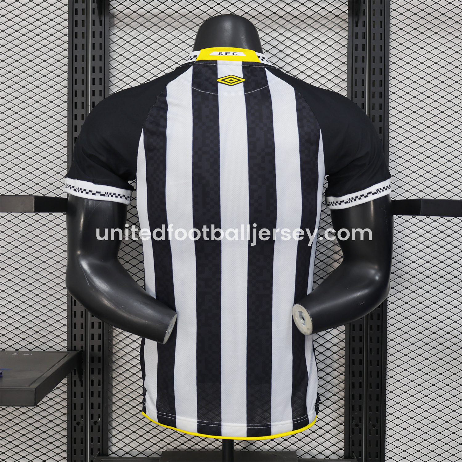 unitedfutballjersey-Santos 25-26 Away Unsponsored Jersey - Player Version