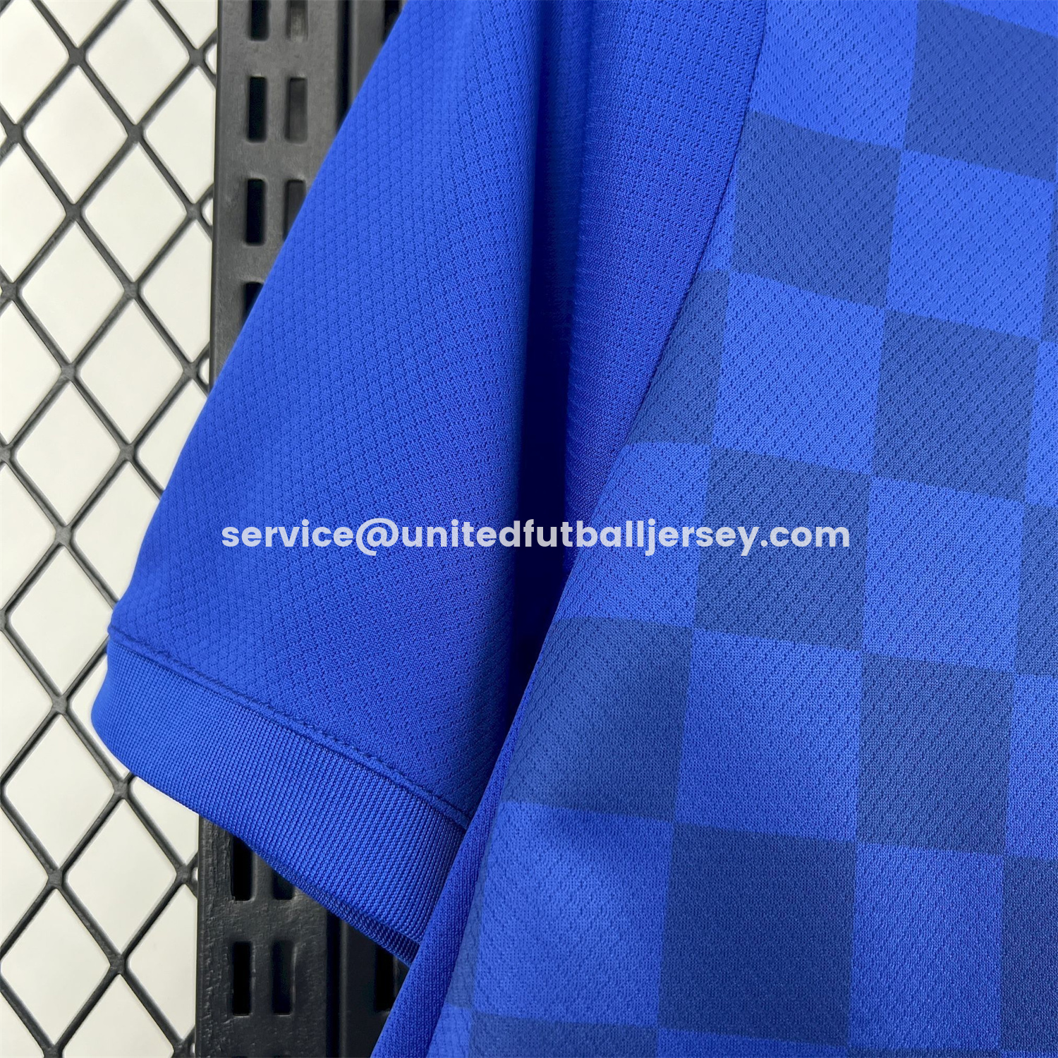 unitedfutballjersey-Croatia 2026 Away Blue Jersey - Fans Version
