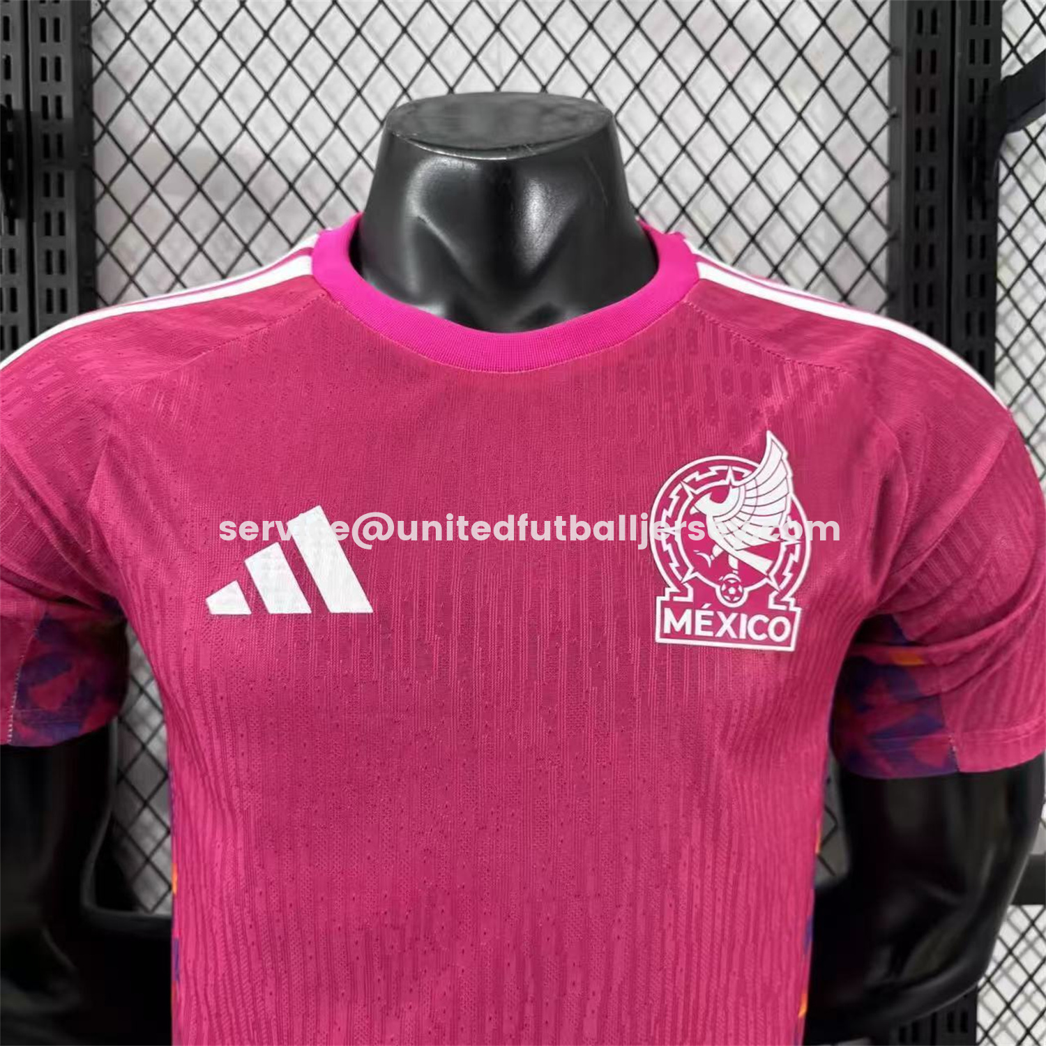 unitedfutballjersey-Mexico 2026 Pink Goalkeeper Jersey - Player Version