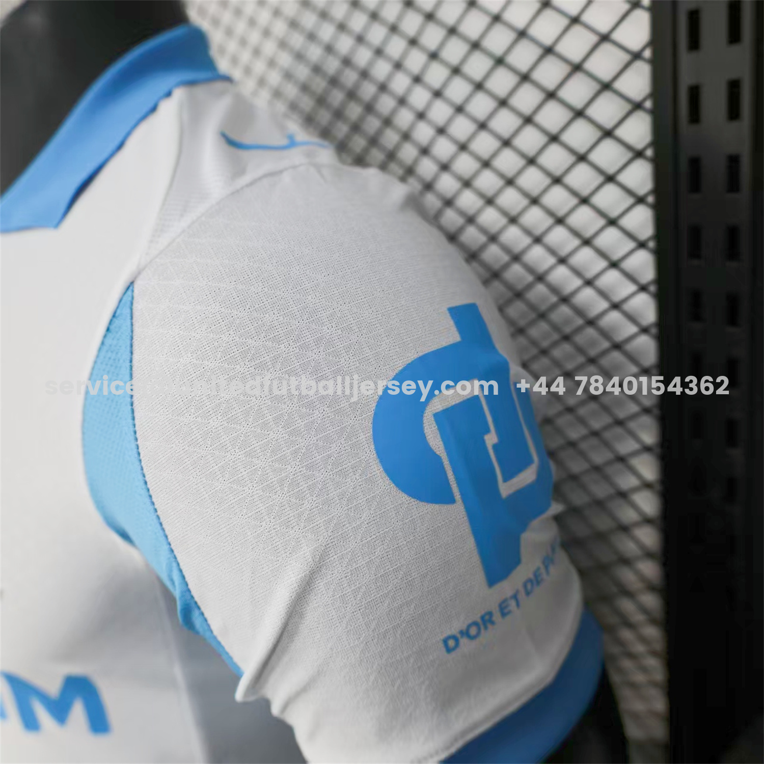 unitedfutballjersey-Marseille 25-26 Home Jersey - Player Version
