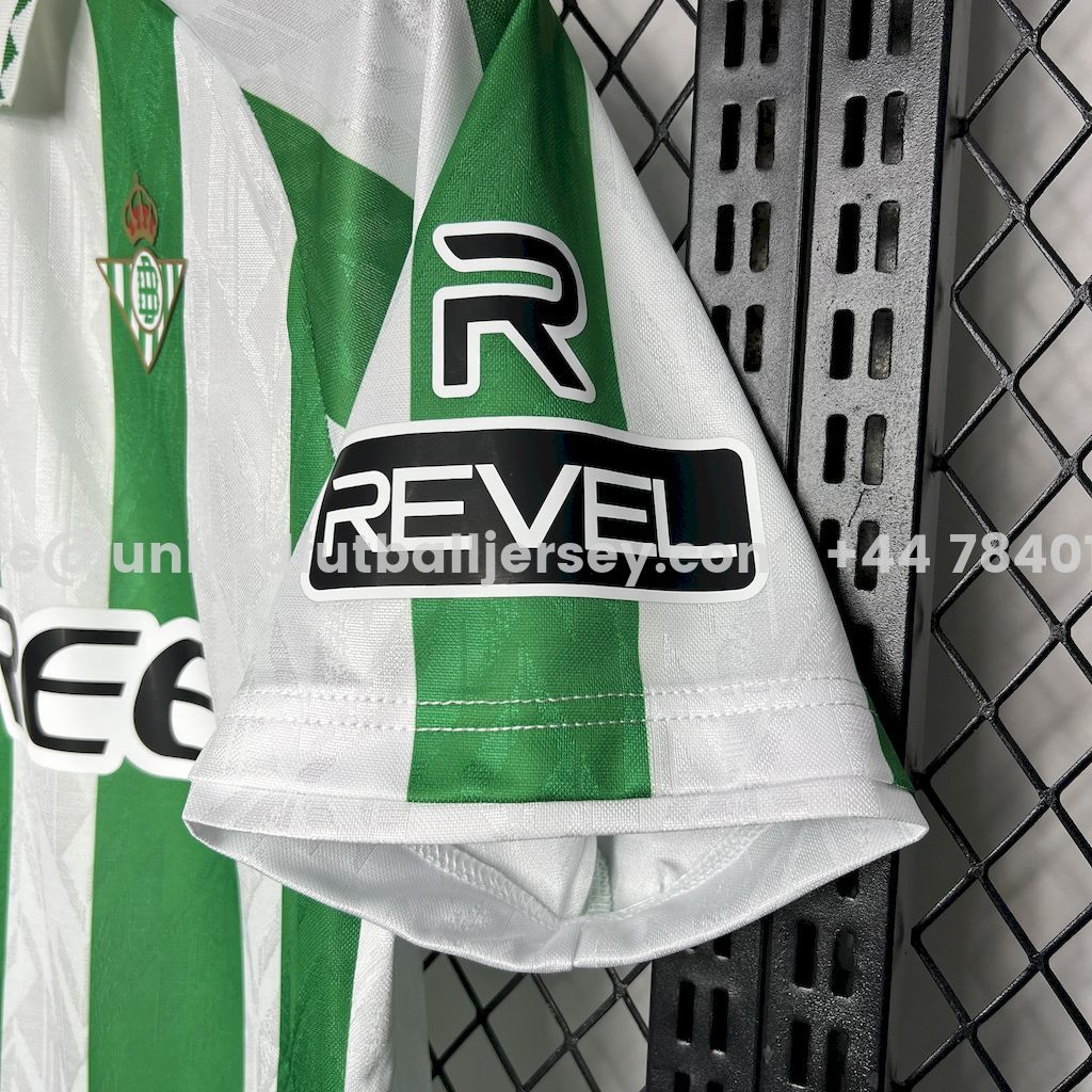 unitedfutballjersey-Real Betis 24-25 Home Stadium Jersey with New Sponsor - Fans Version