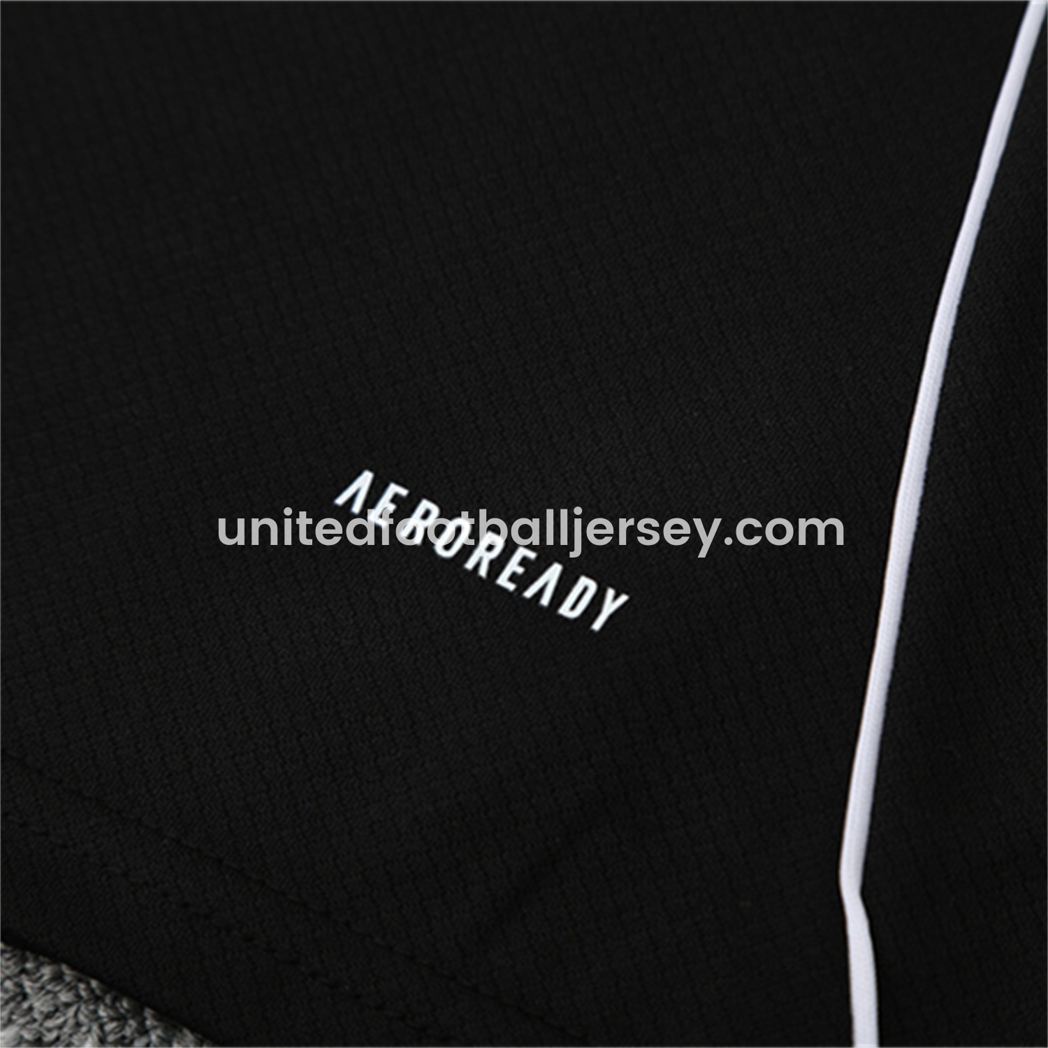 unitedfutballjersey-INT M.A.M 25-26 Kids Short-Sleeve Training Set - Black Top and Shorts