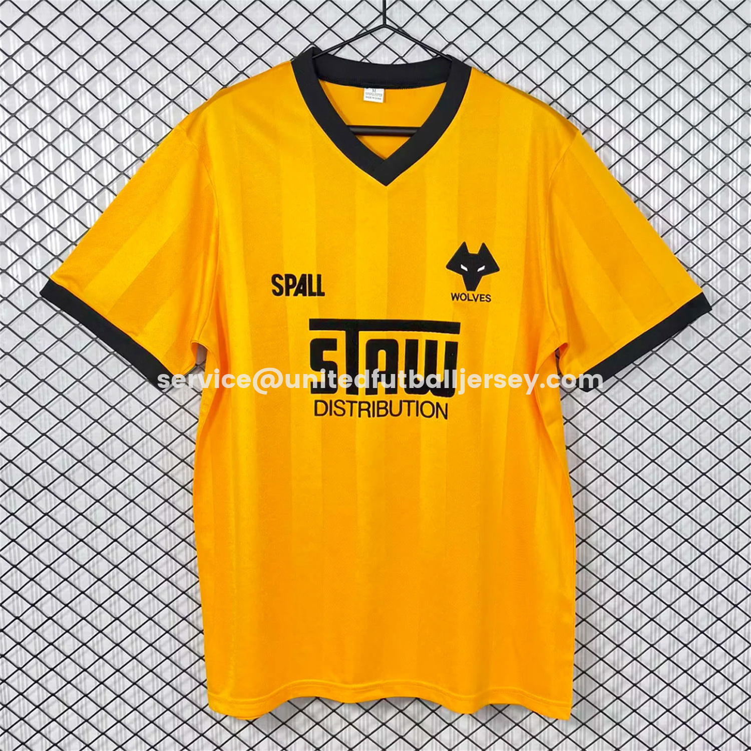 unitedfutballjersey-Retro Wolverhampton Wanderers Wolves 1986-88 Home Jersey