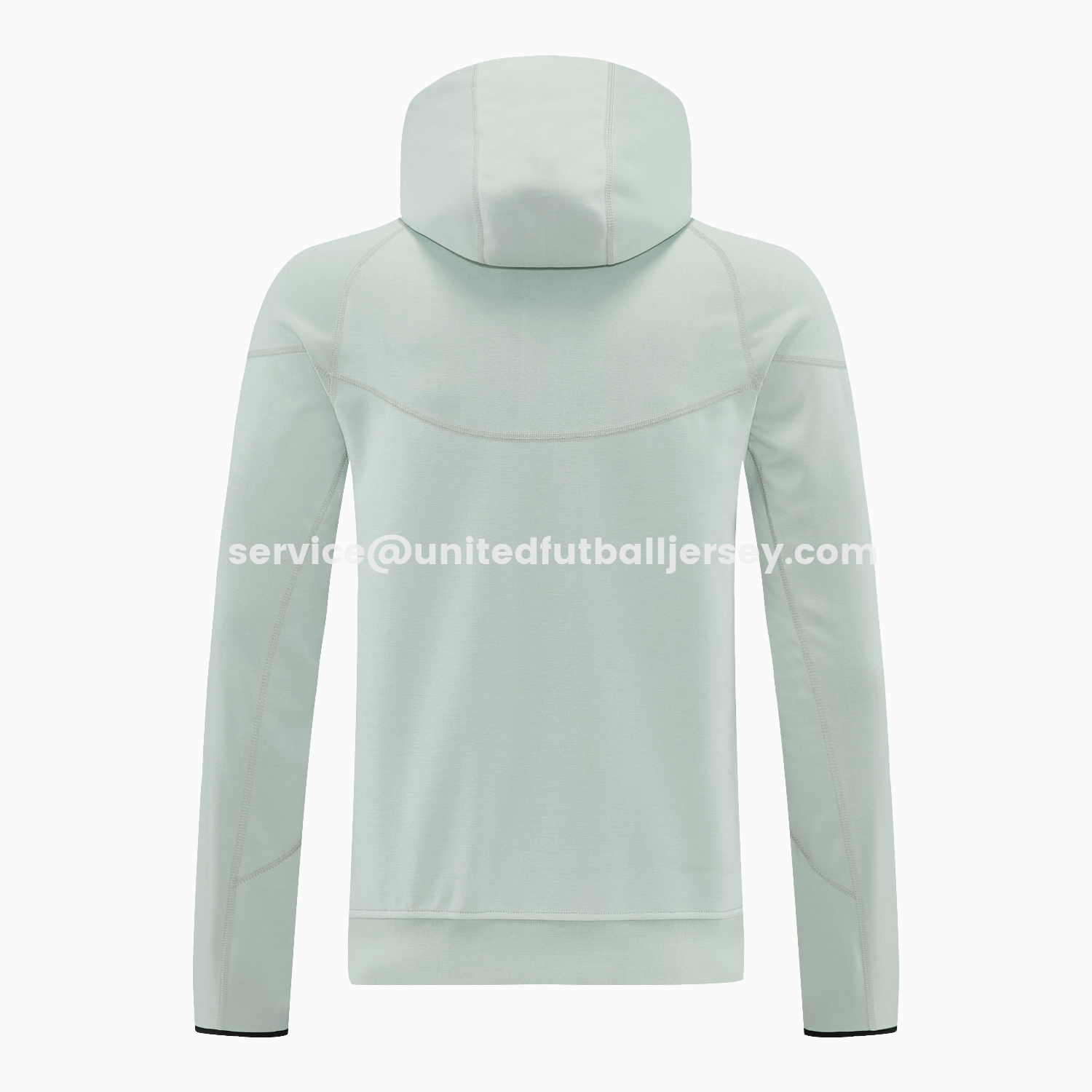 unitedfutballjersey-Inter Milan 25-26 Hooded Windbreaker Training Set - Grey Green Top & Pants