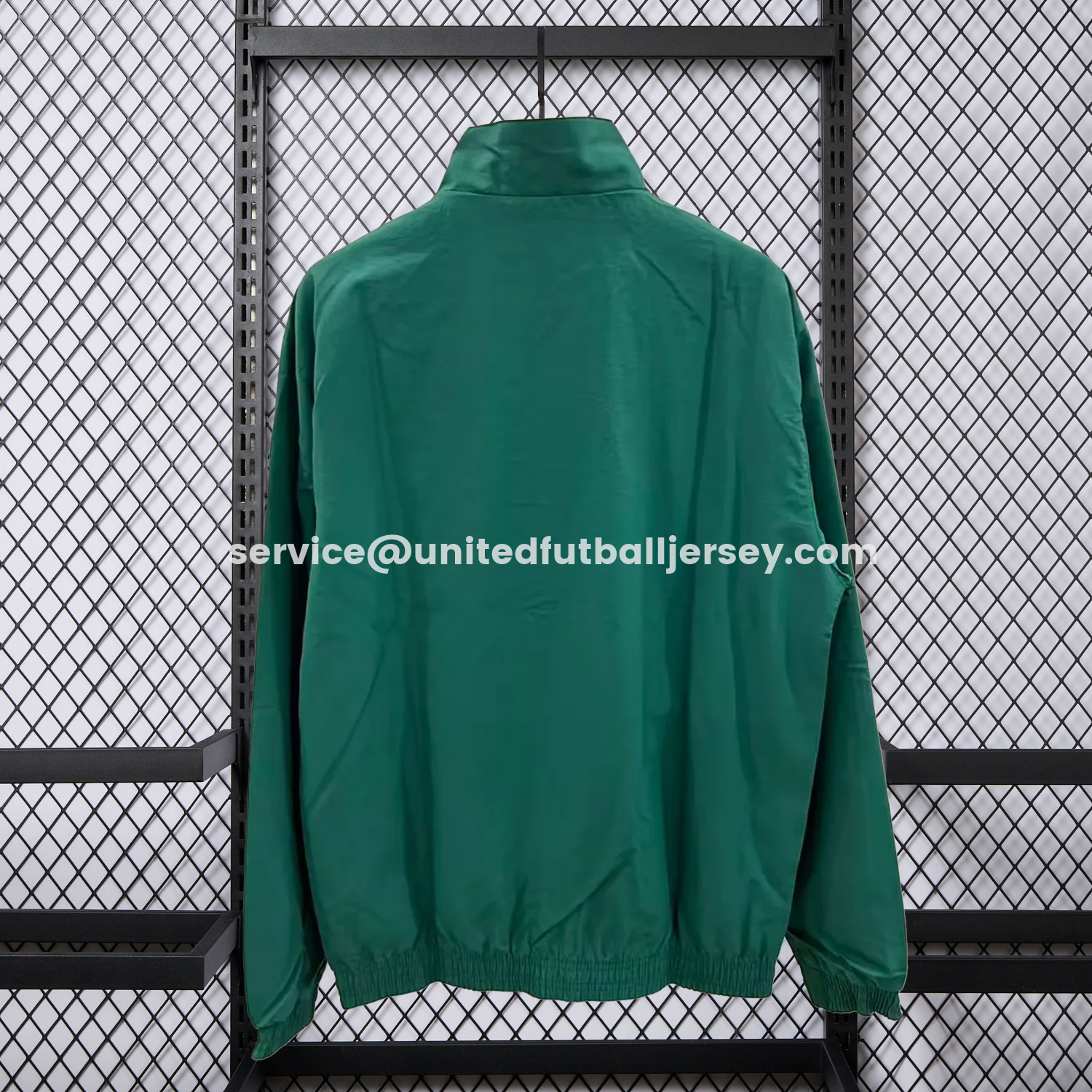 unitedfutballjersey-Real Betis 25-26 Double Sided Reversible Windbreaker - Green & Yellow