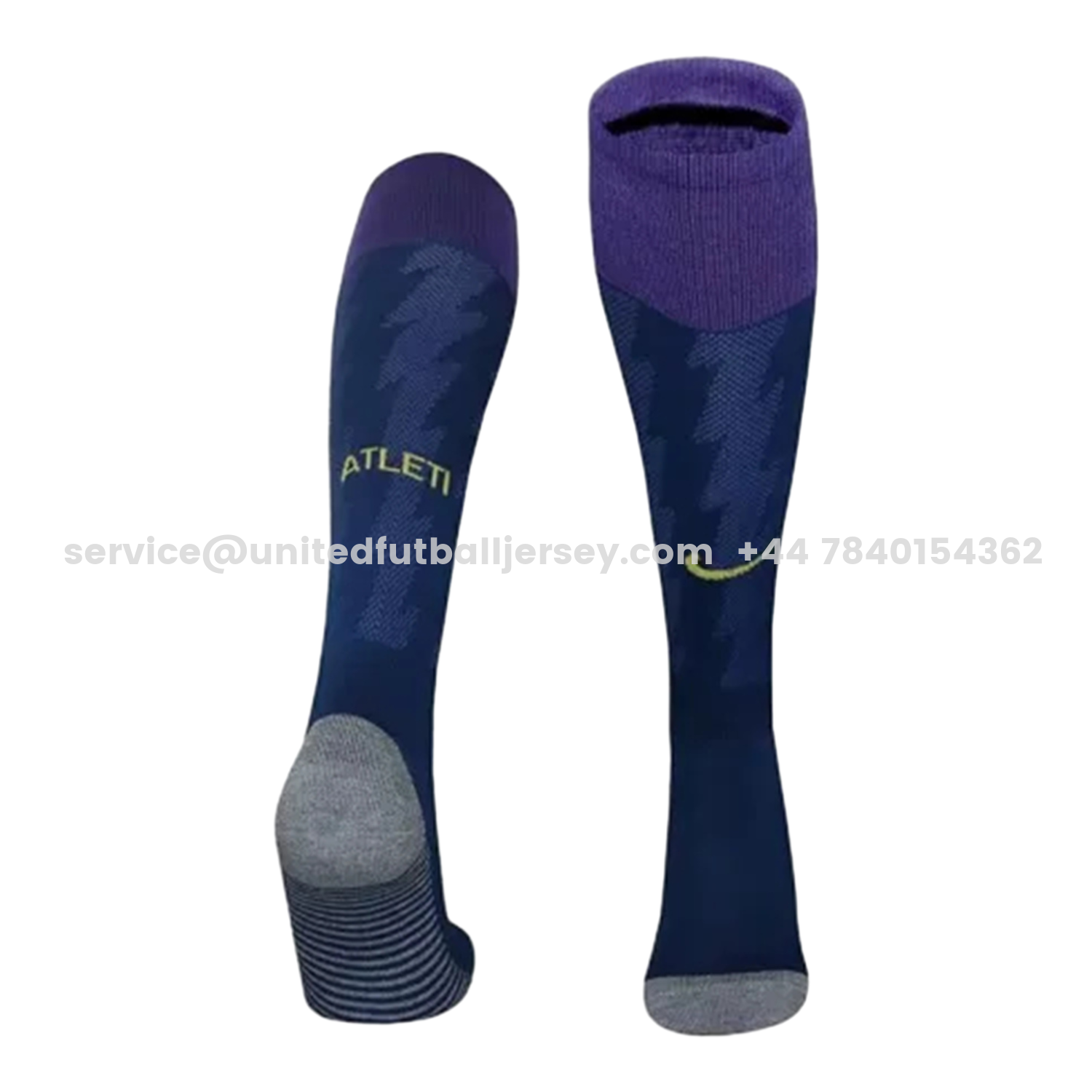 unitedfutballjersey-Atletico Madrid 25-26 Away Socks - Purple
